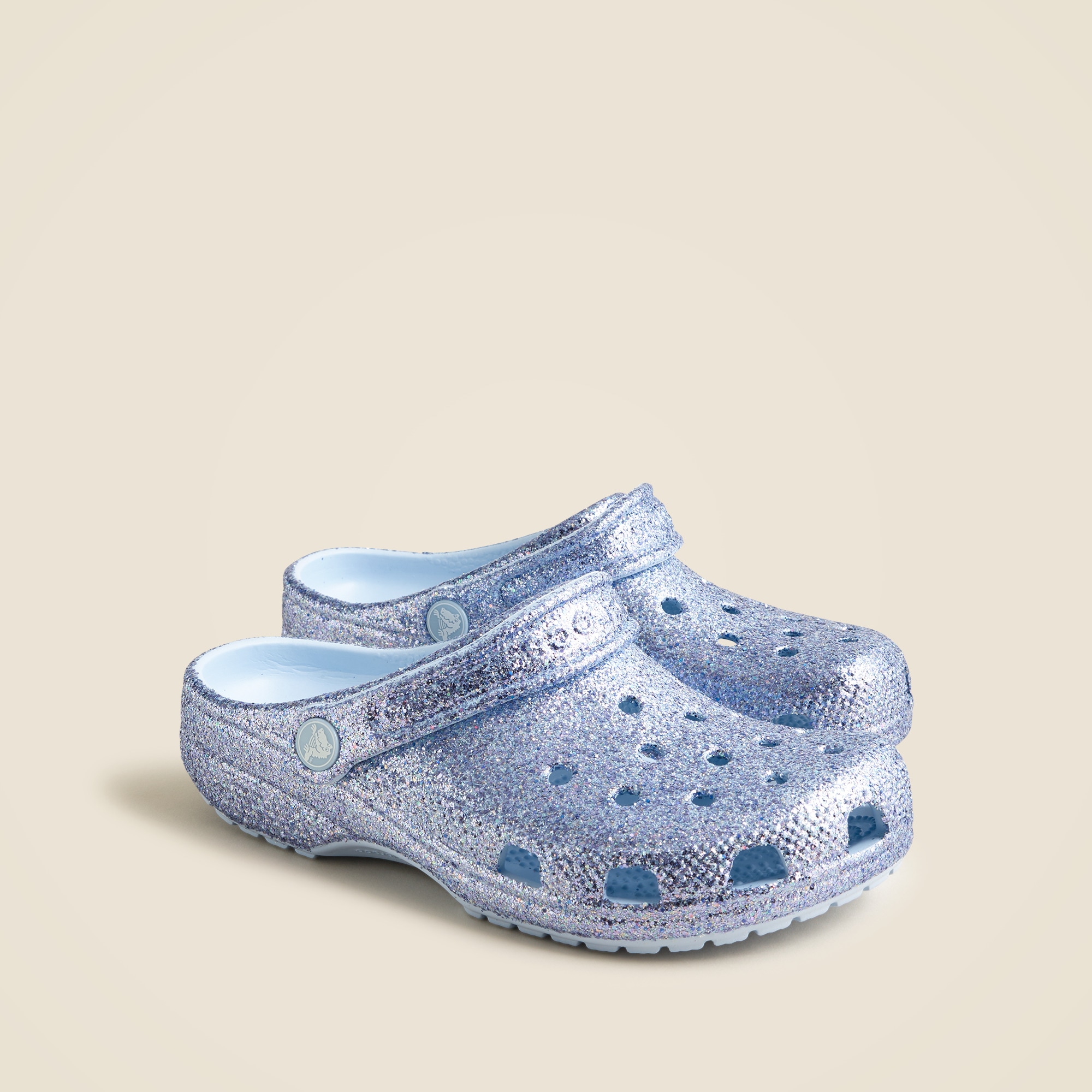 Crocs™ kids' classic chunky glitter clogs