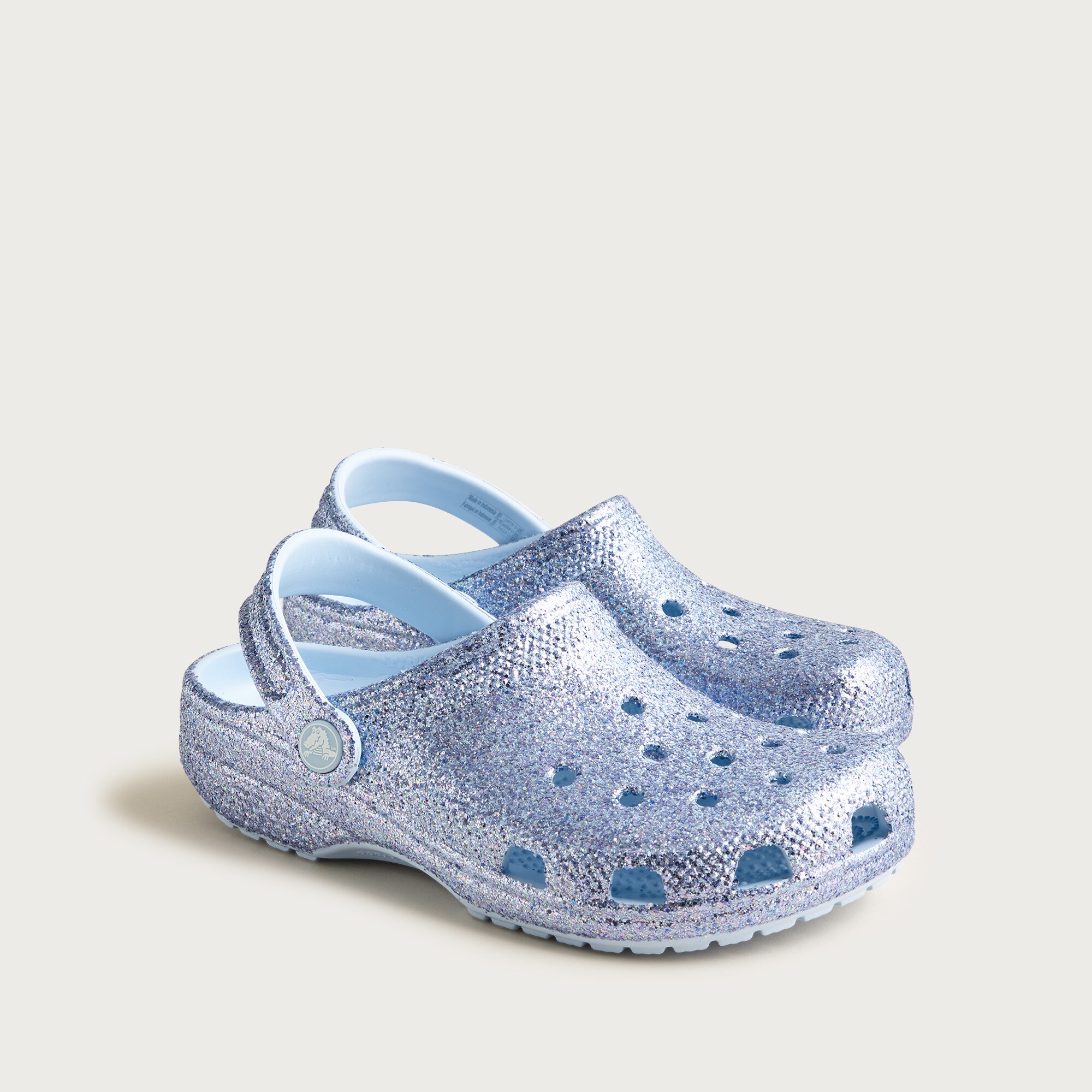 Crocs™ kids' classic chunky glitter clogs