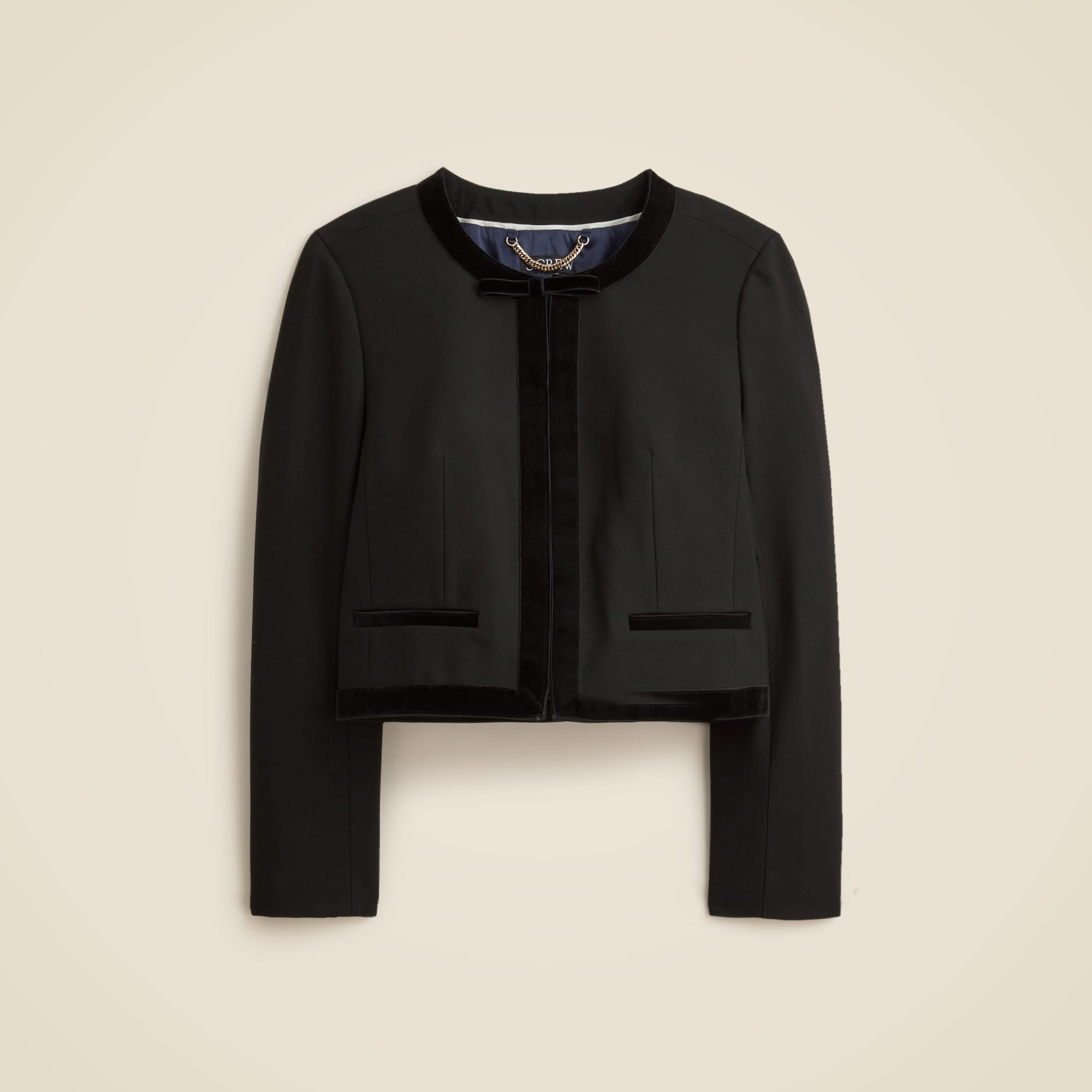 womens Bow lady jacket in four-season stretch