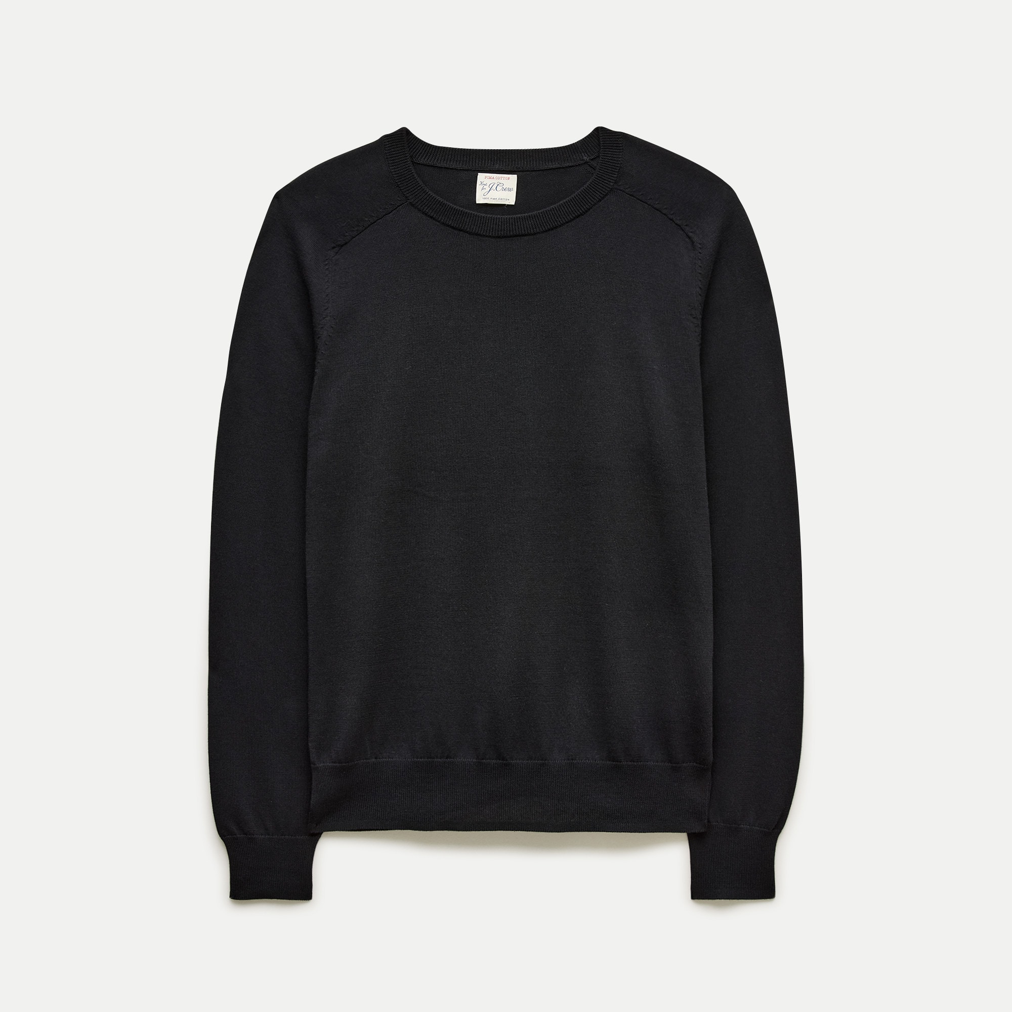 Pima cotton crewneck sweater