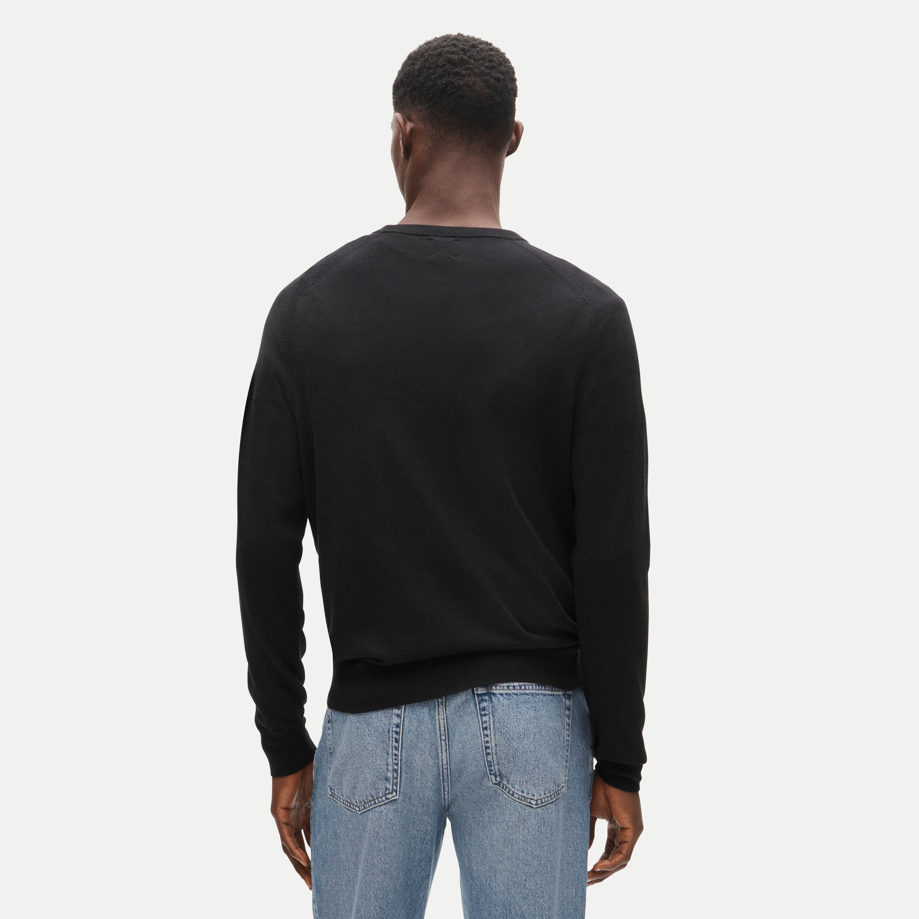 Cotton Boatneck Sweater In Stripe For Men | J.Crew