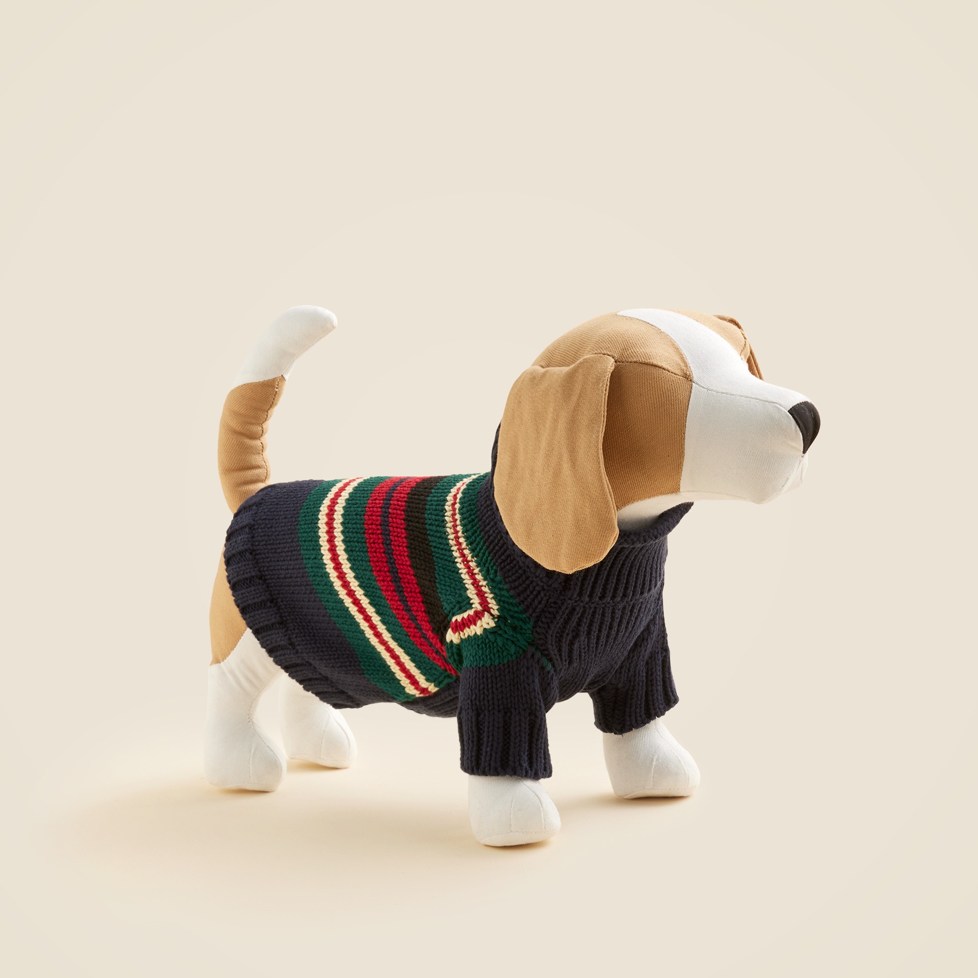 Limited-edition Rollneck™ rugby stripe sweater for dogs