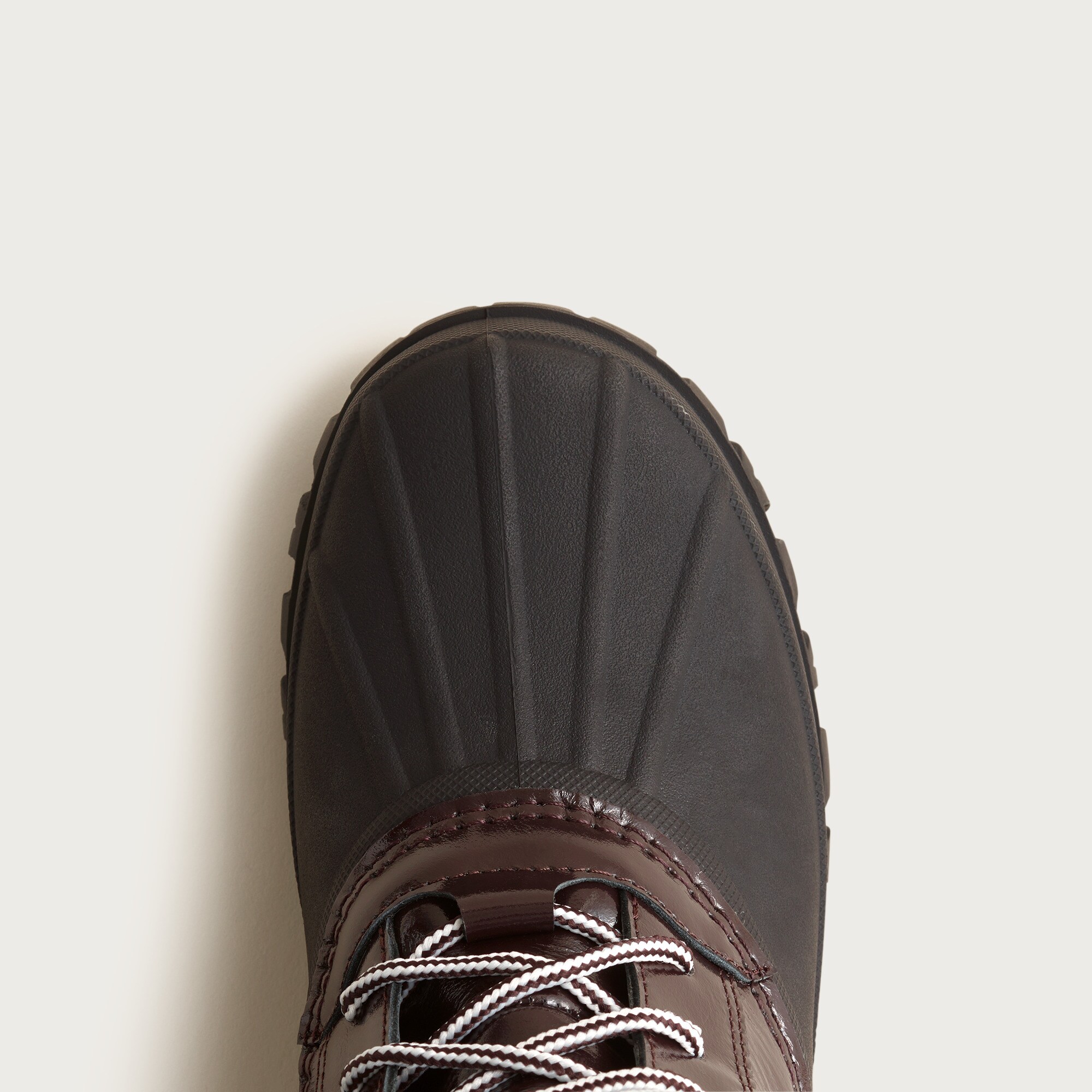 Perfect Winter boots in leather and sherpa