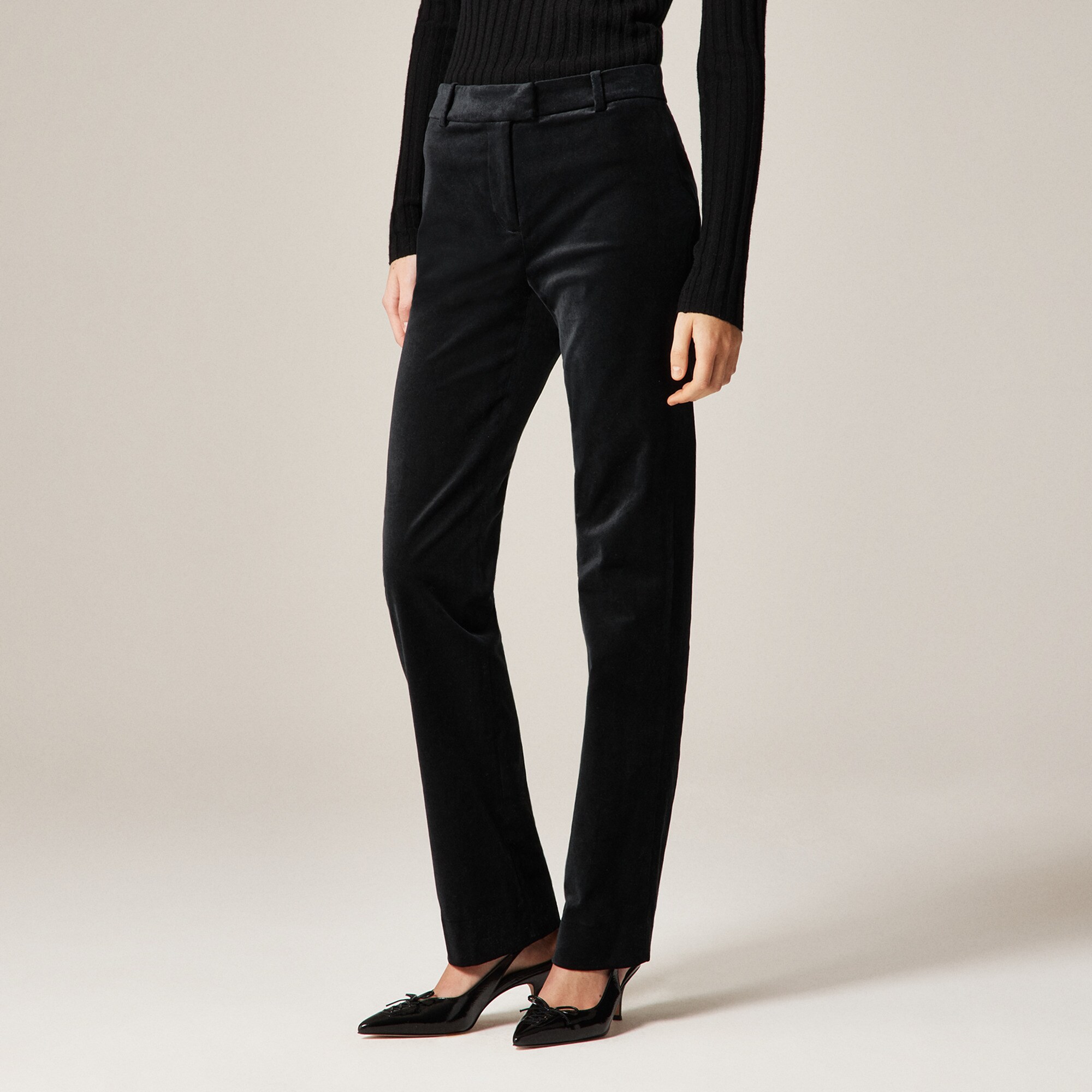 Stella pant in velvet - thumbnail 2