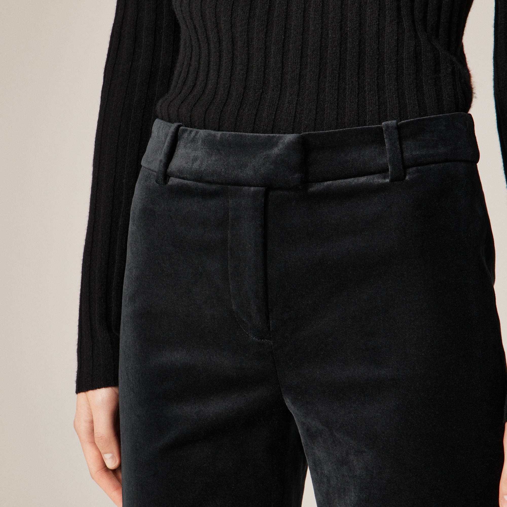 Stella pant in velvet