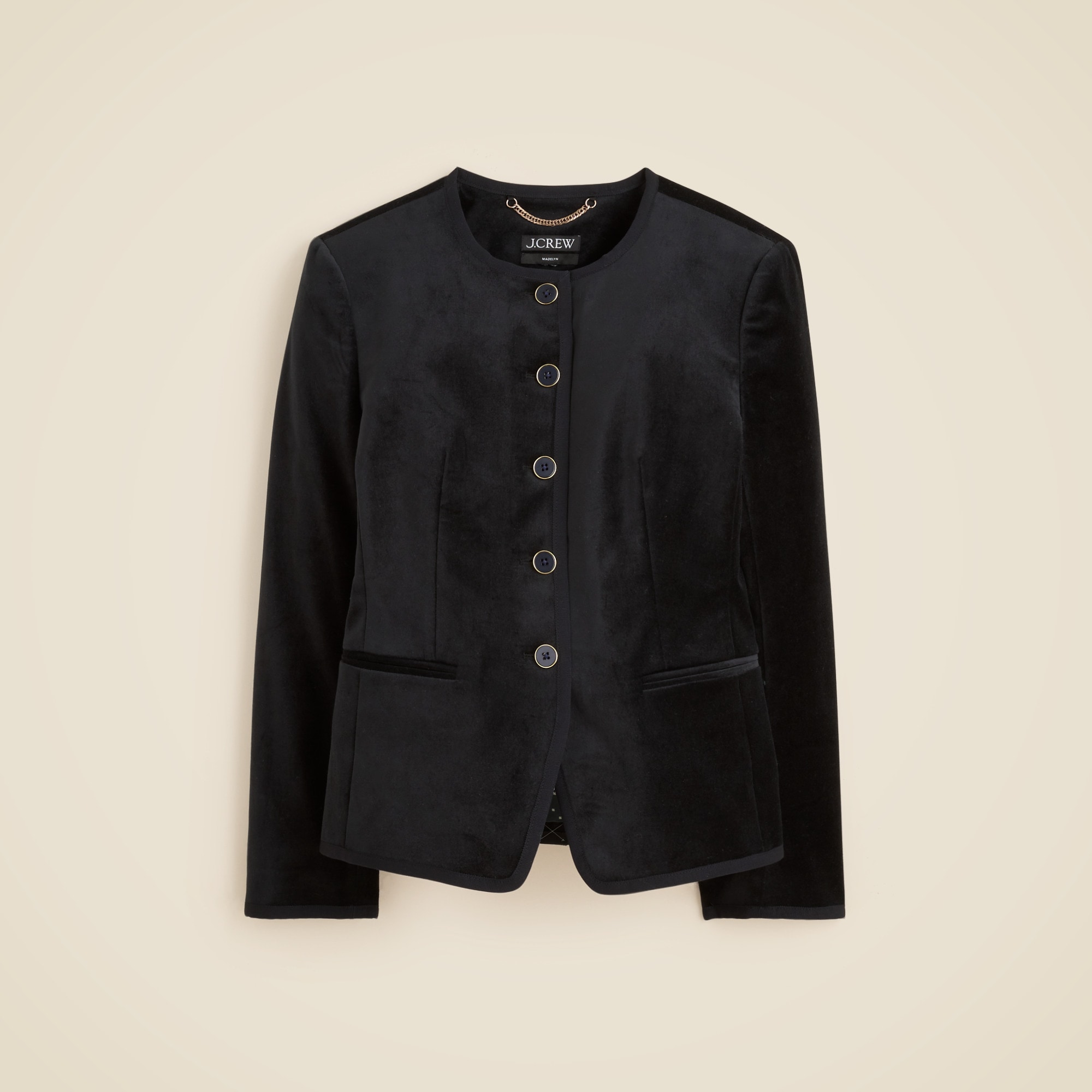 Cora lady jacket in velvet