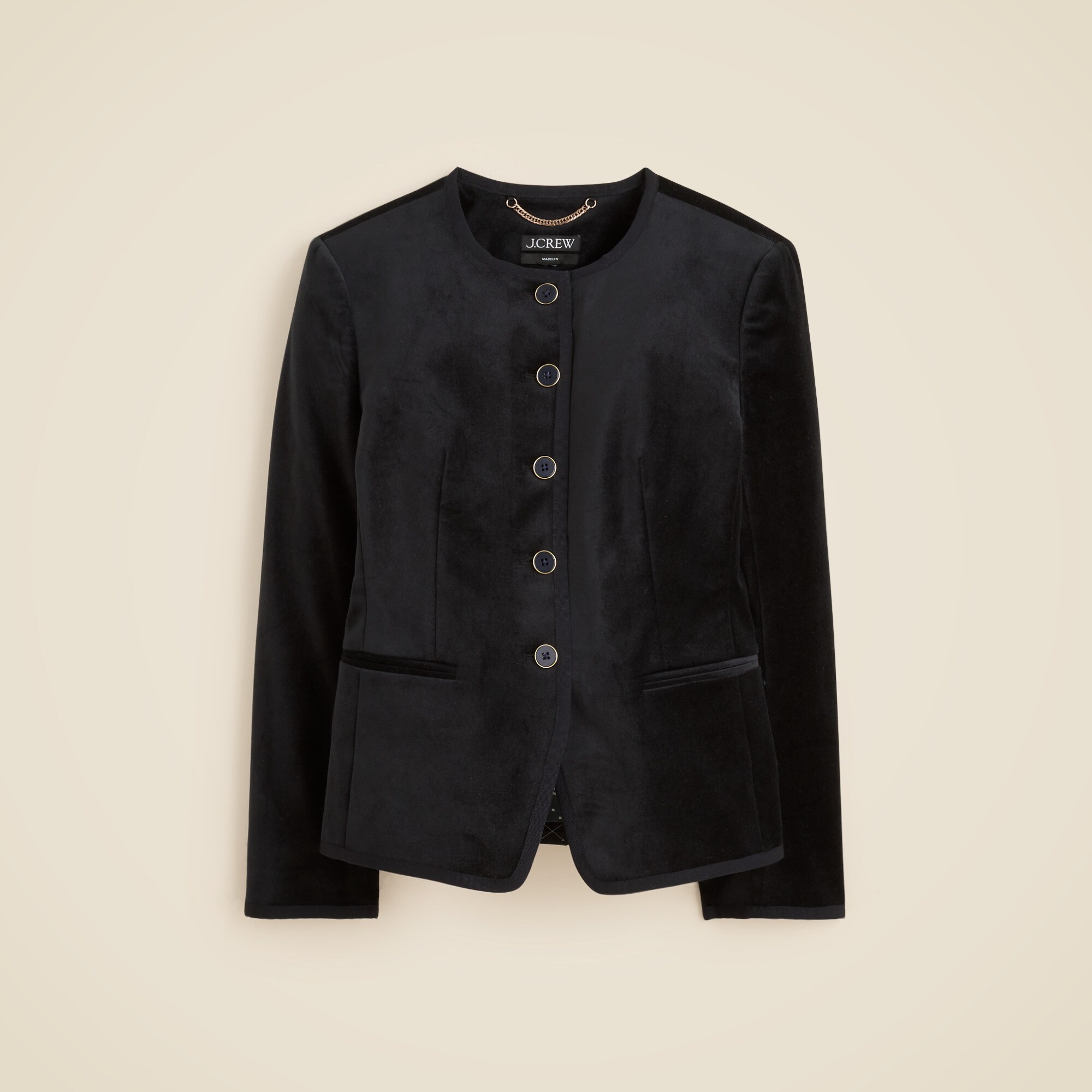 Cora lady jacket in velvet