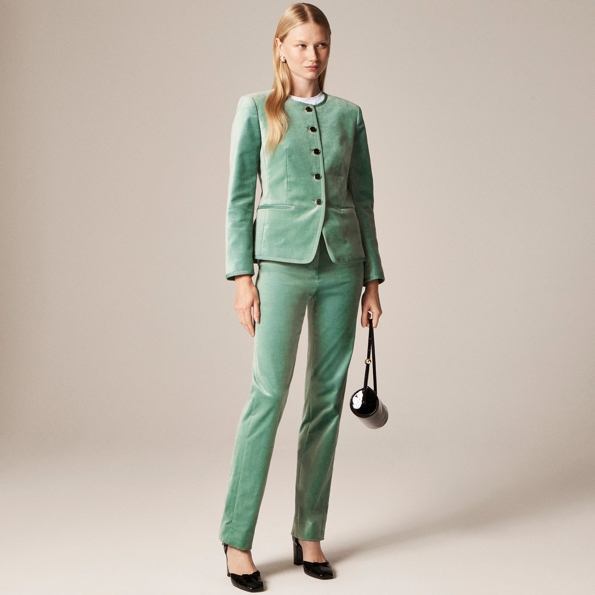 Cora lady jacket in velvet