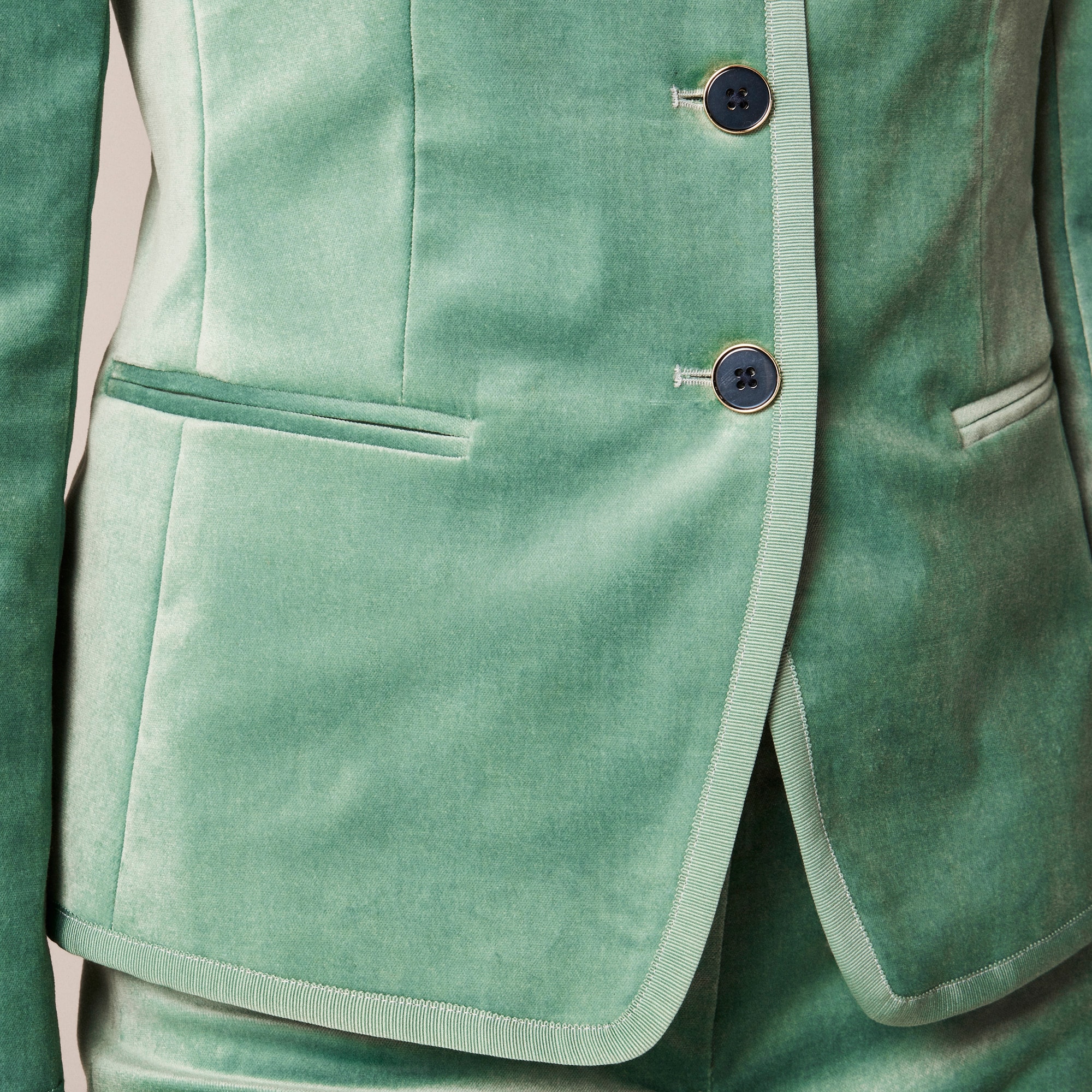 Cora lady jacket in velvet