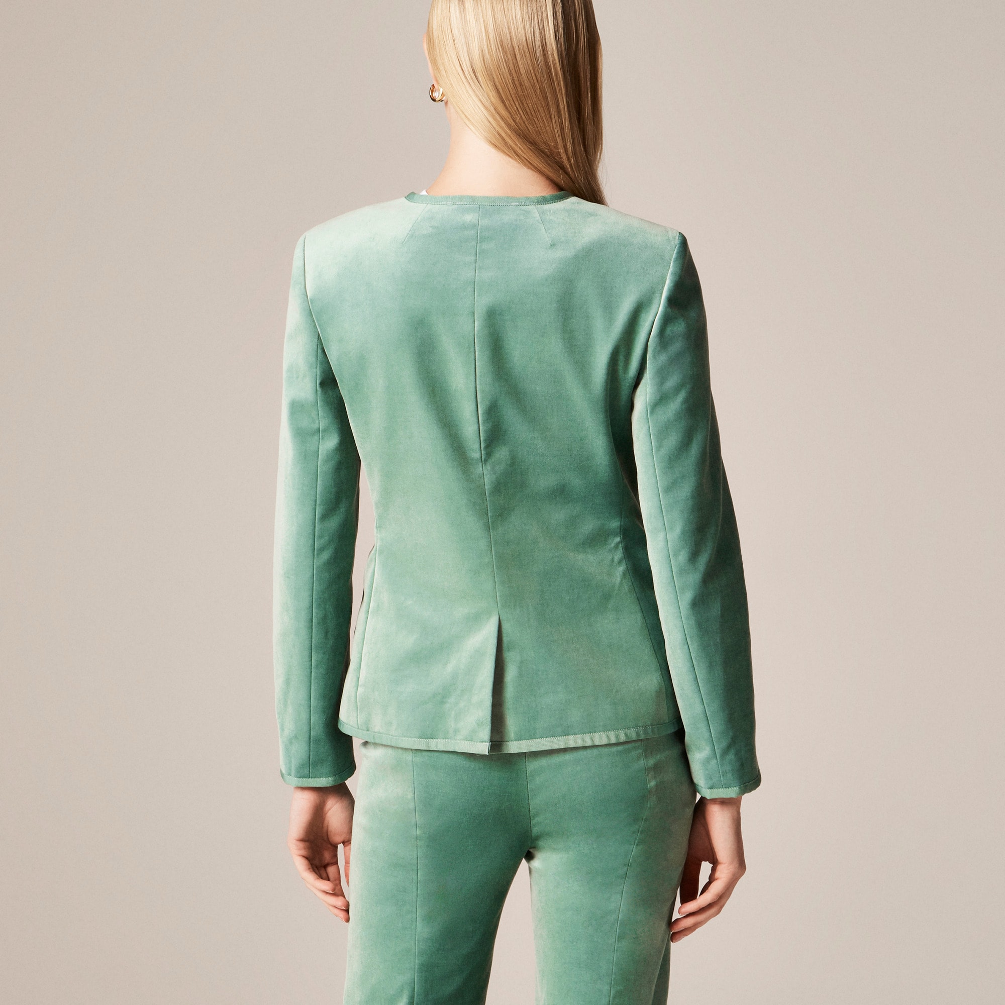 Cora Lady Jacket In Velvet For Women | J.Crew