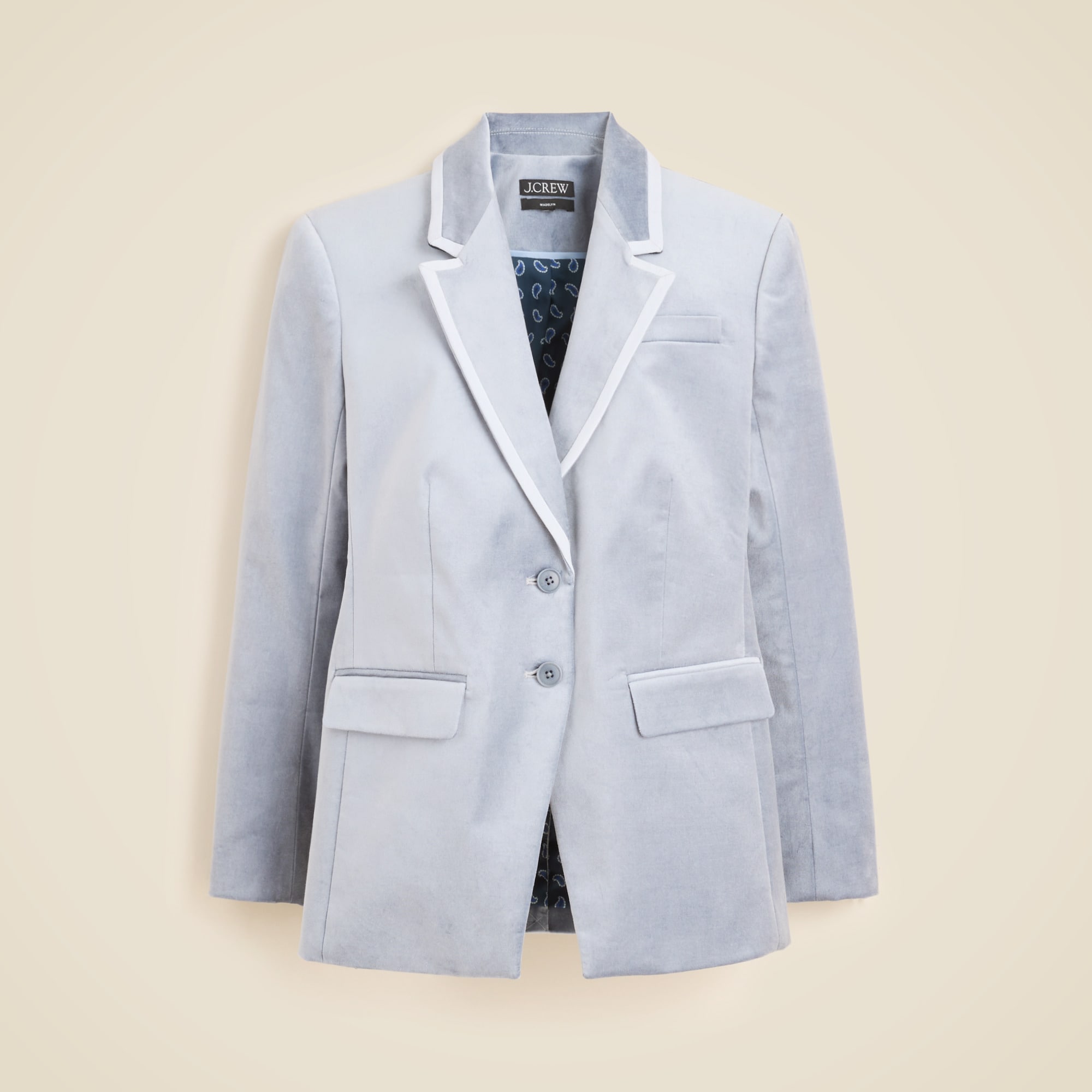 womens Madelyn blazer in velvet