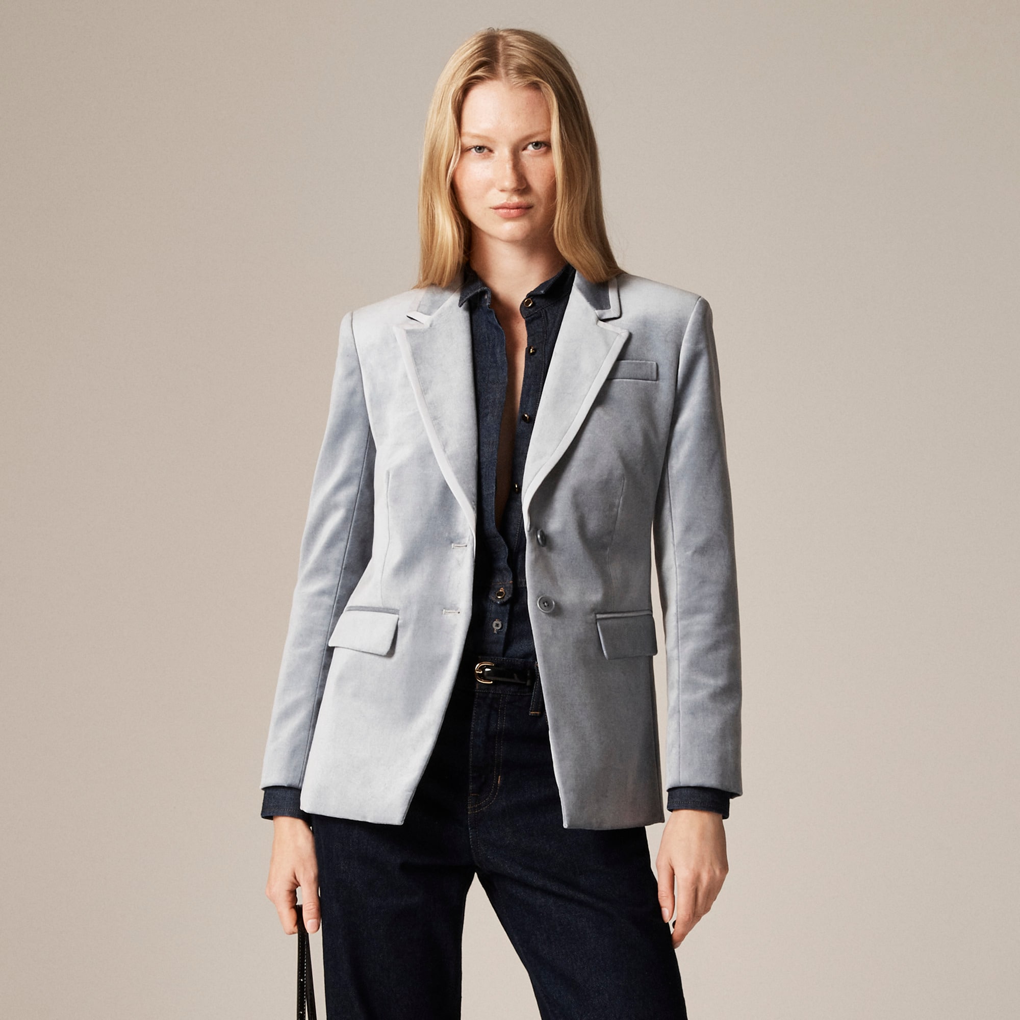 womens Madelyn blazer in velvet