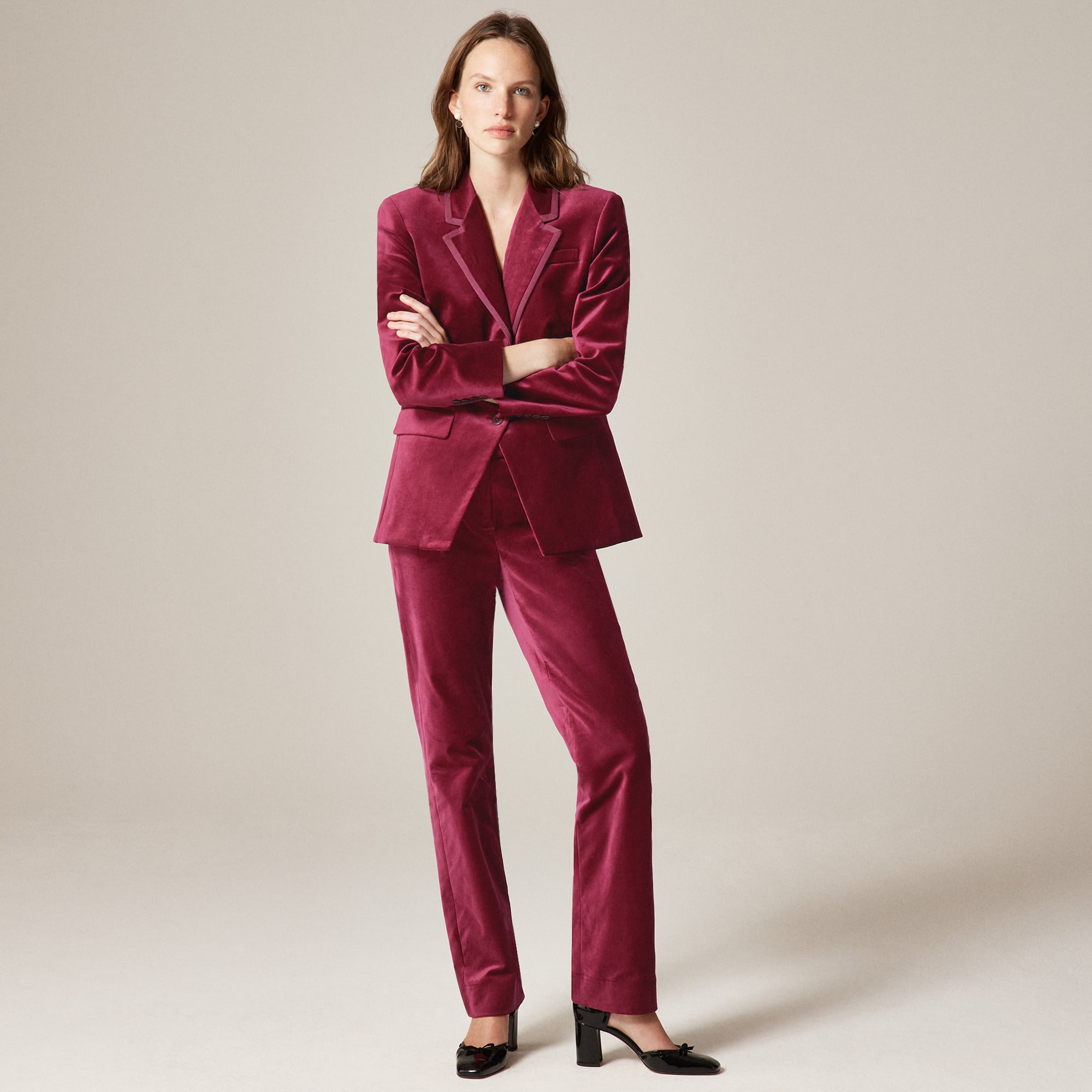 Madelyn blazer in velvet - image 3