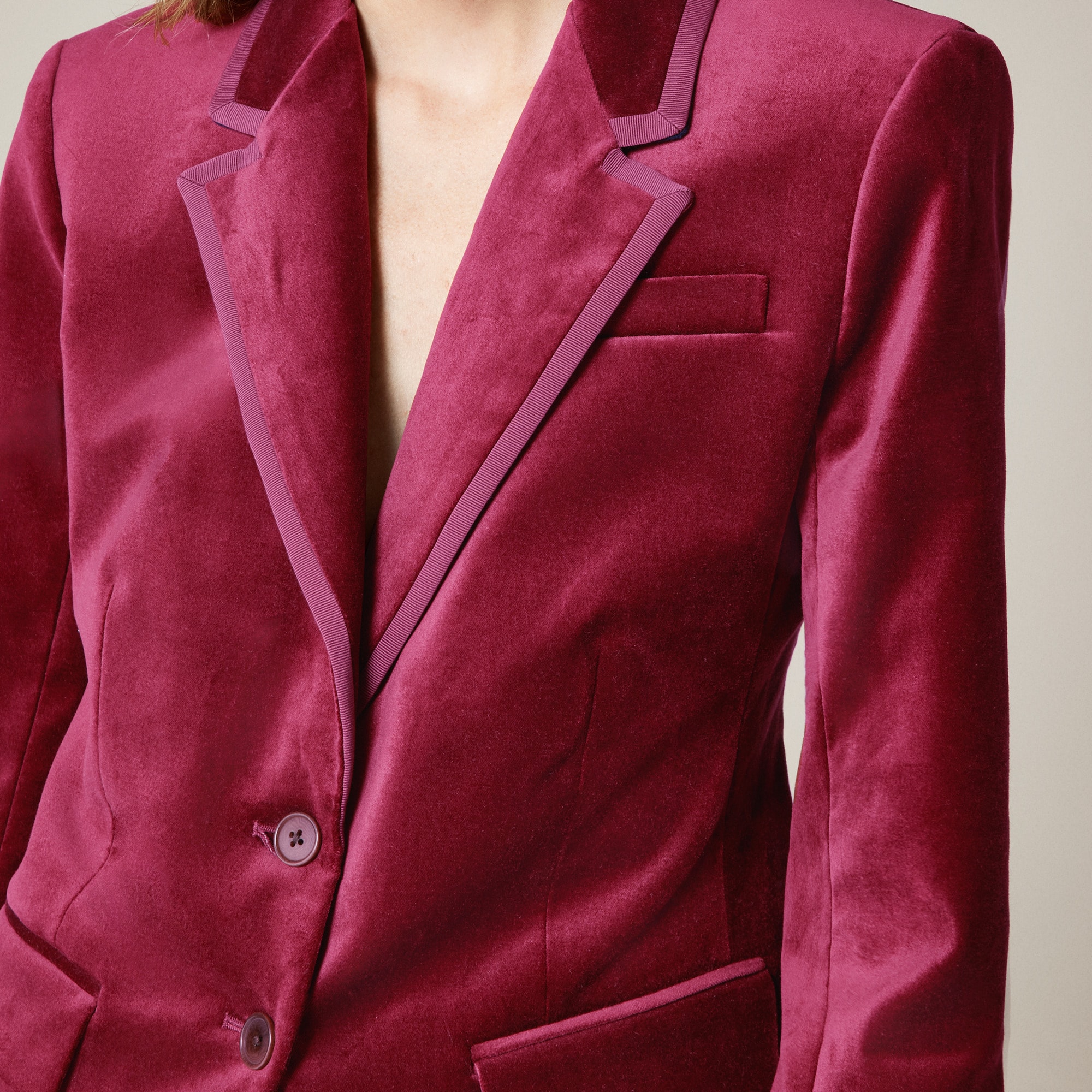Madelyn blazer in velvet - image 4