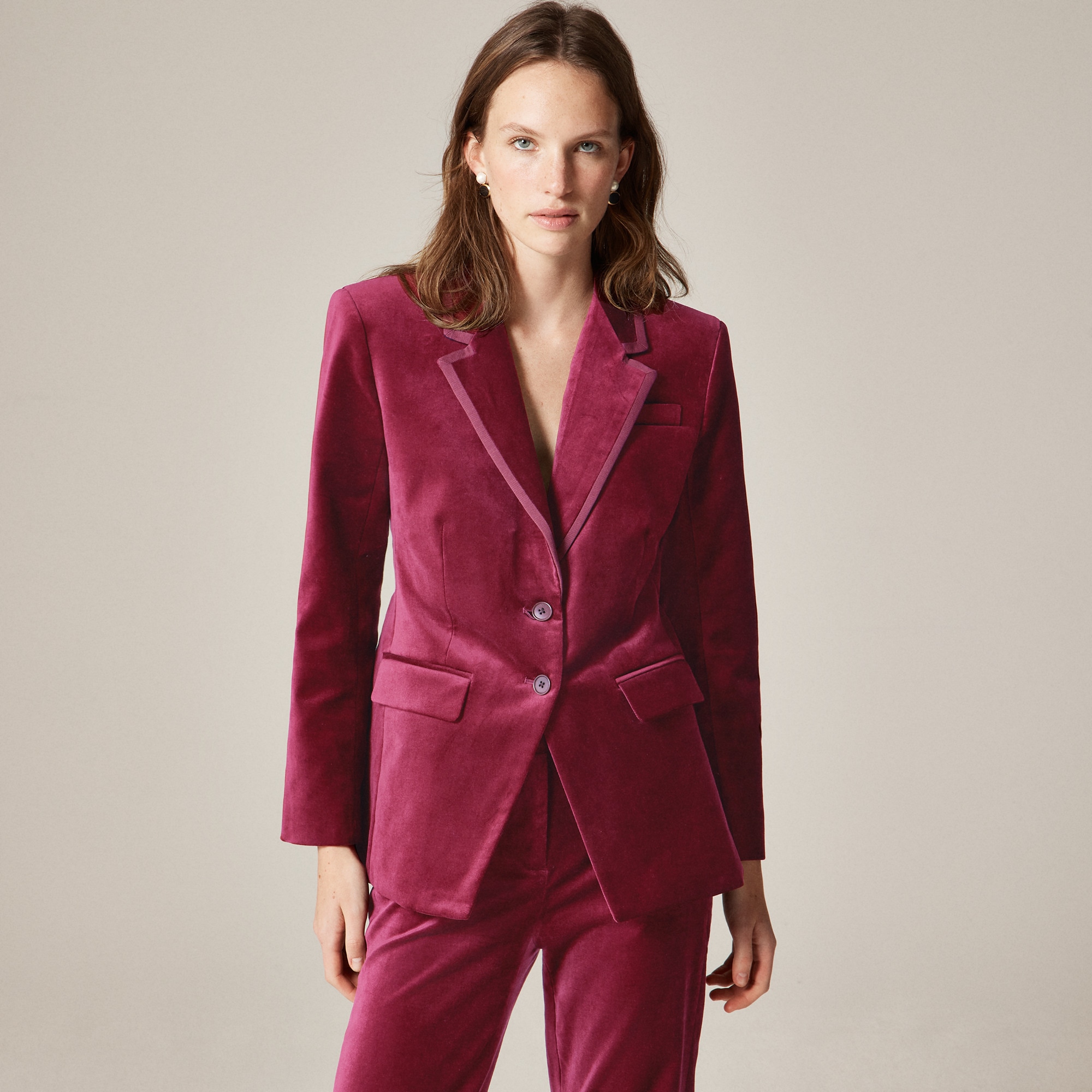 Madelyn blazer in velvet - image 2