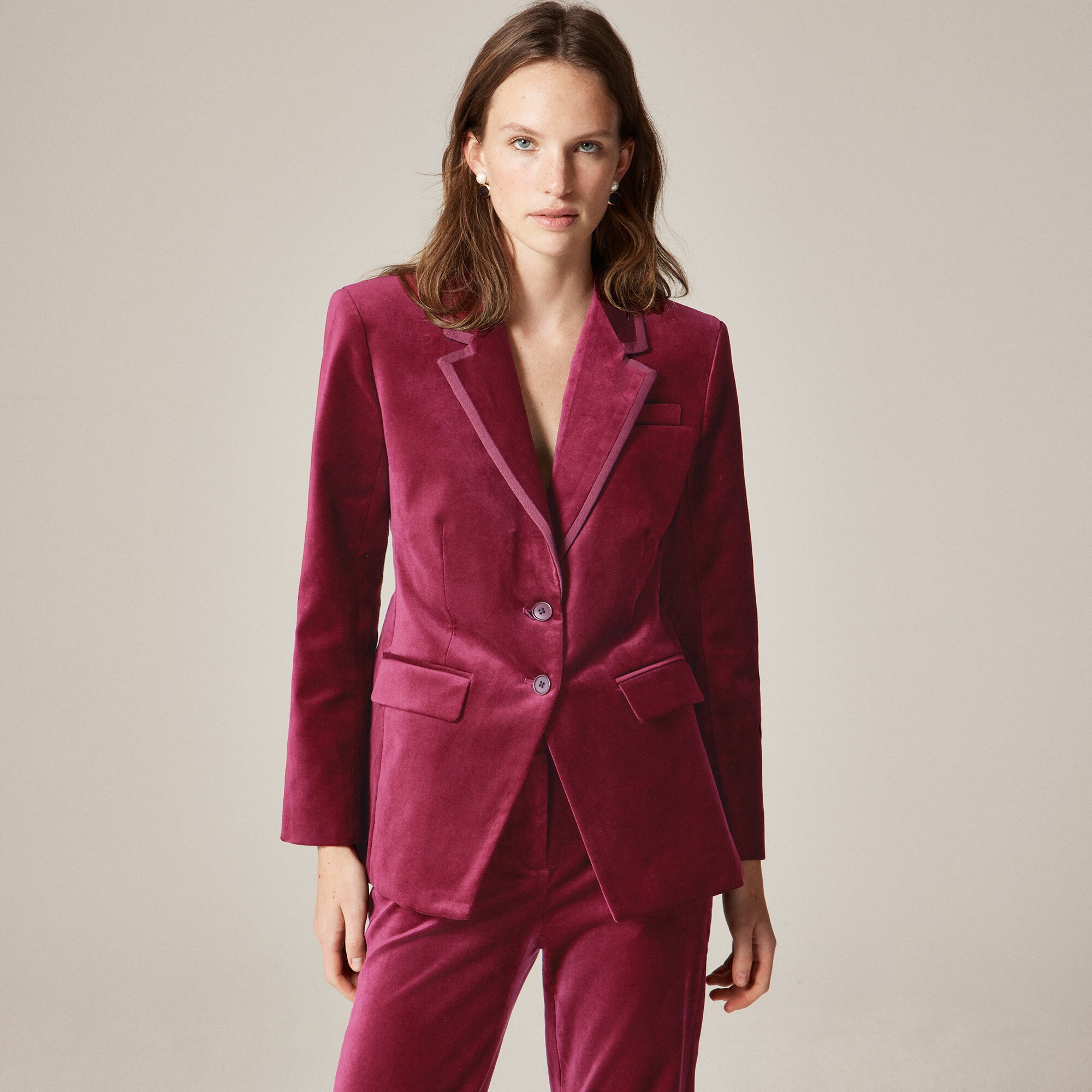 Madelyn Blazer In Velvet For Women