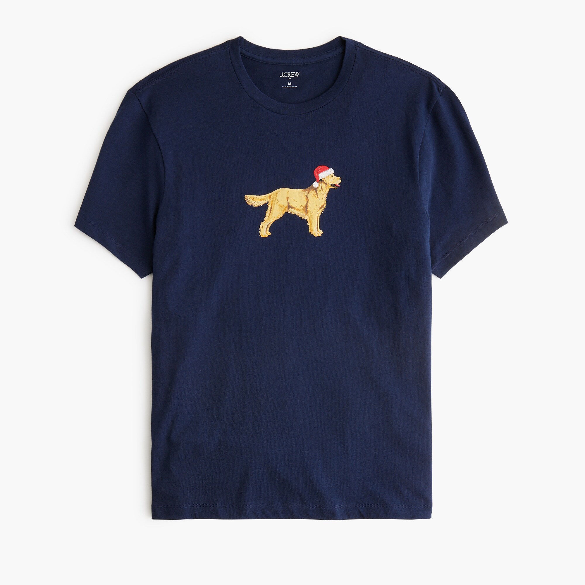 Holiday dog graphic tee