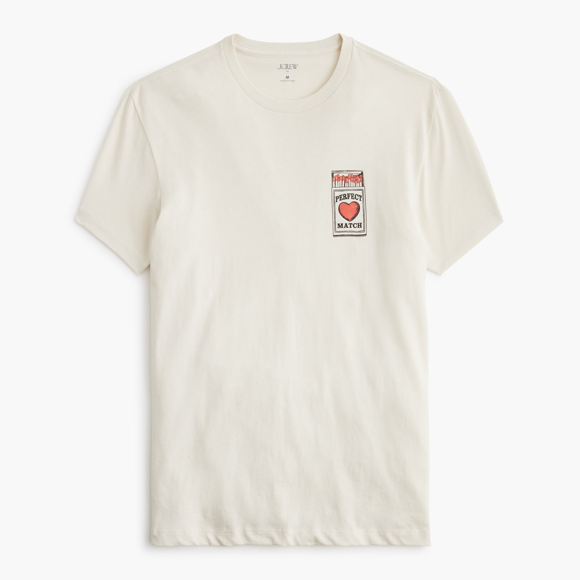 Perfect Match Graphic Tee For Men | Factory