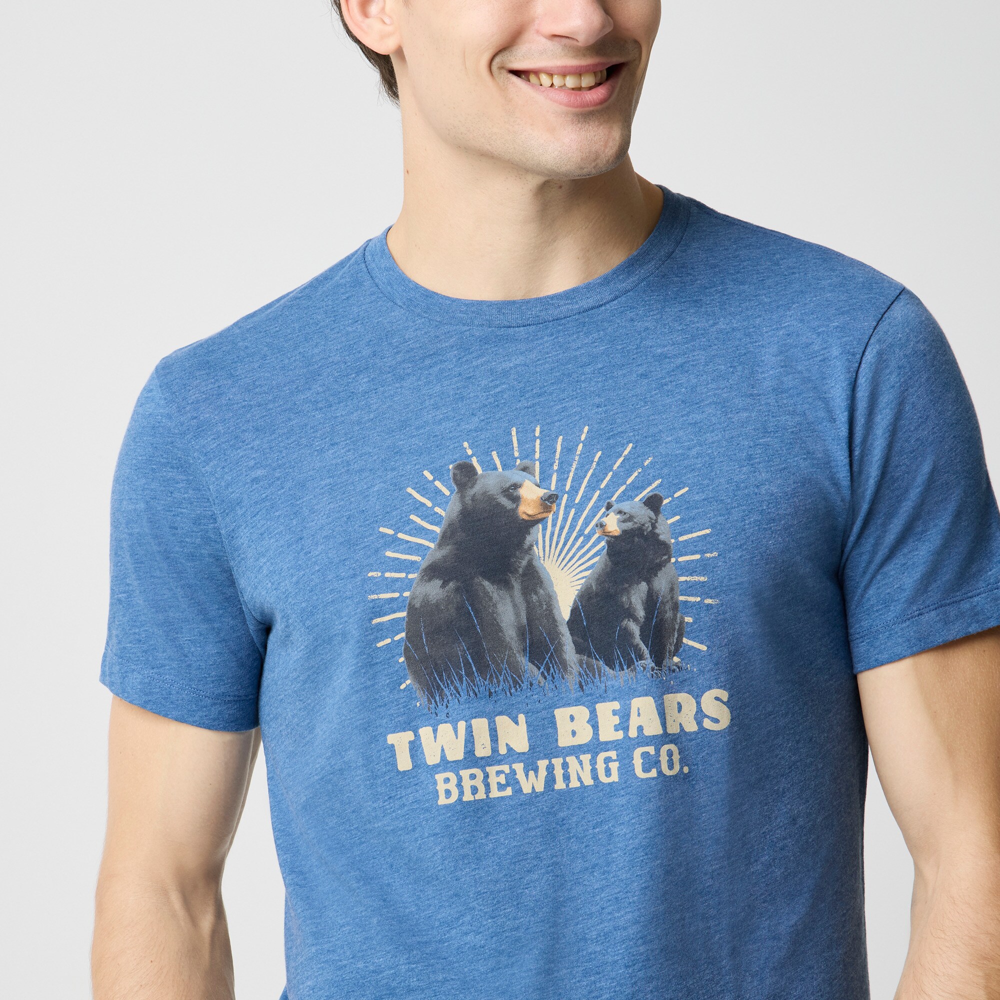 "Twin Bears Brewing Co." graphic tee