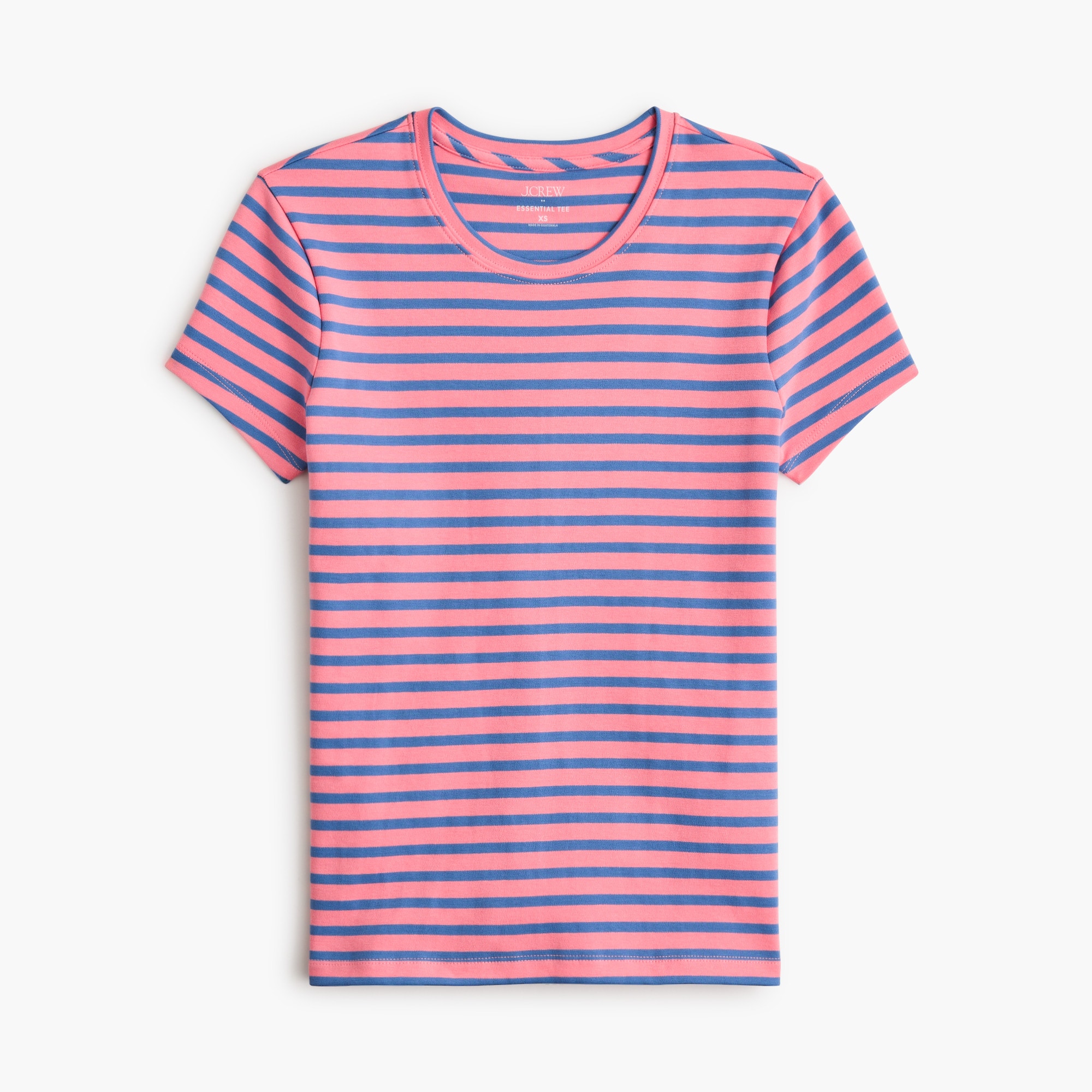 Striped Essential short-sleeve crewneck tee