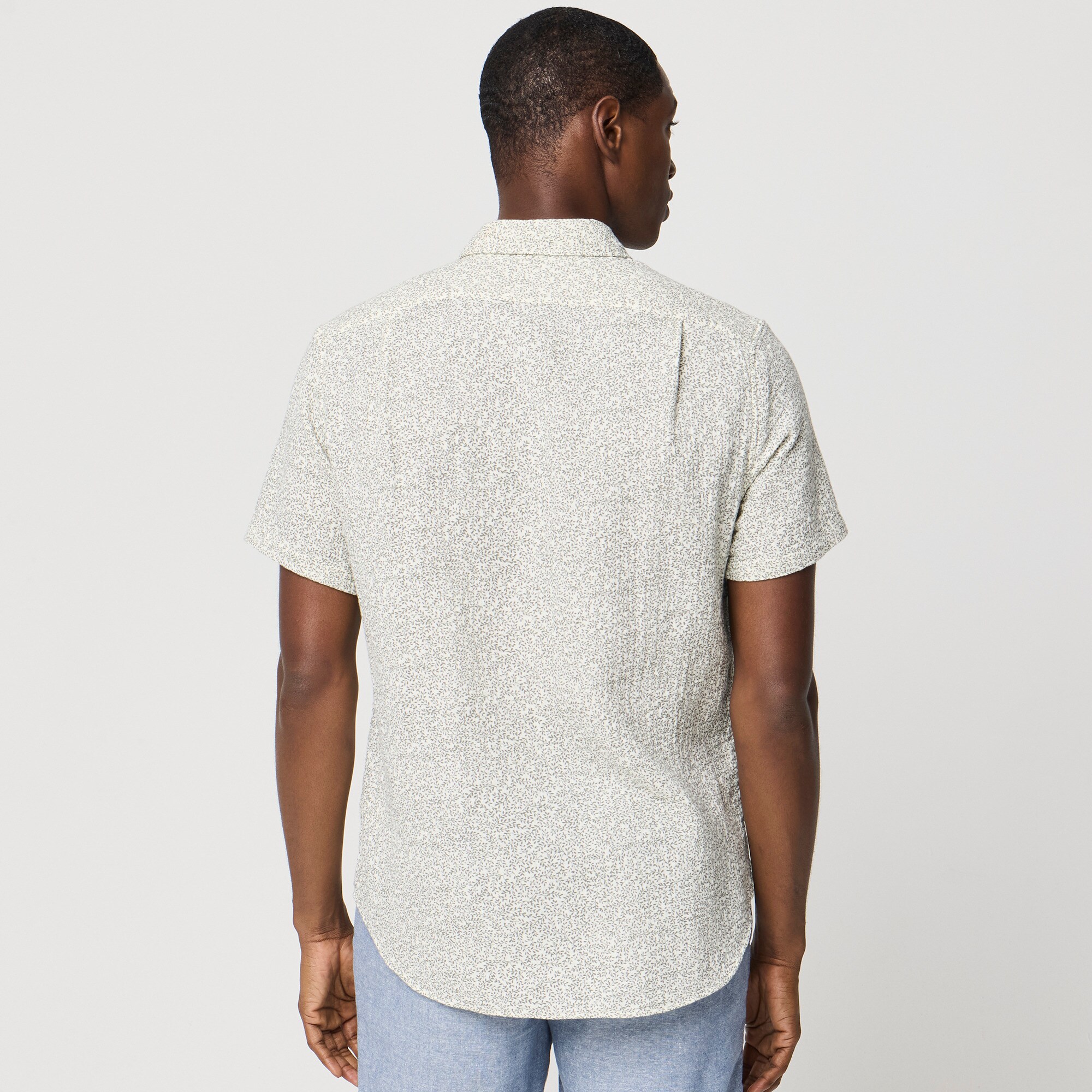 Short-sleeve Gauze Shirt For Men | Factory
