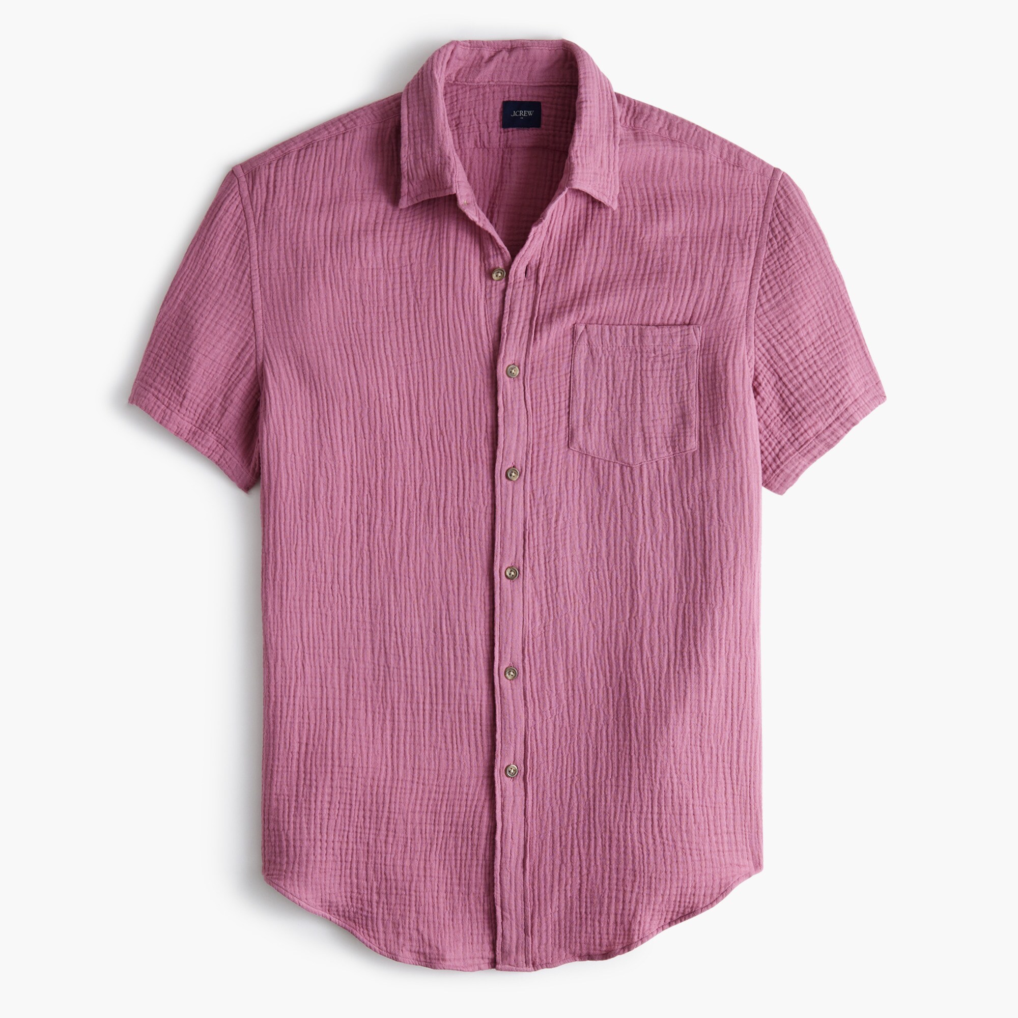  Short-sleeve gauze shirt