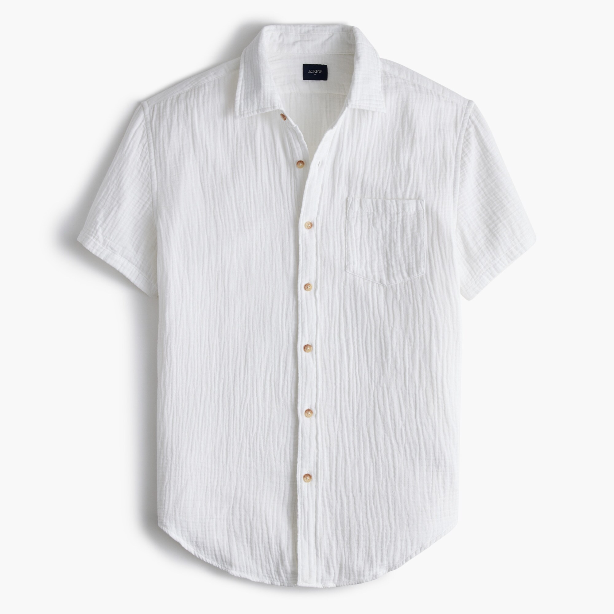  Short-sleeve gauze shirt