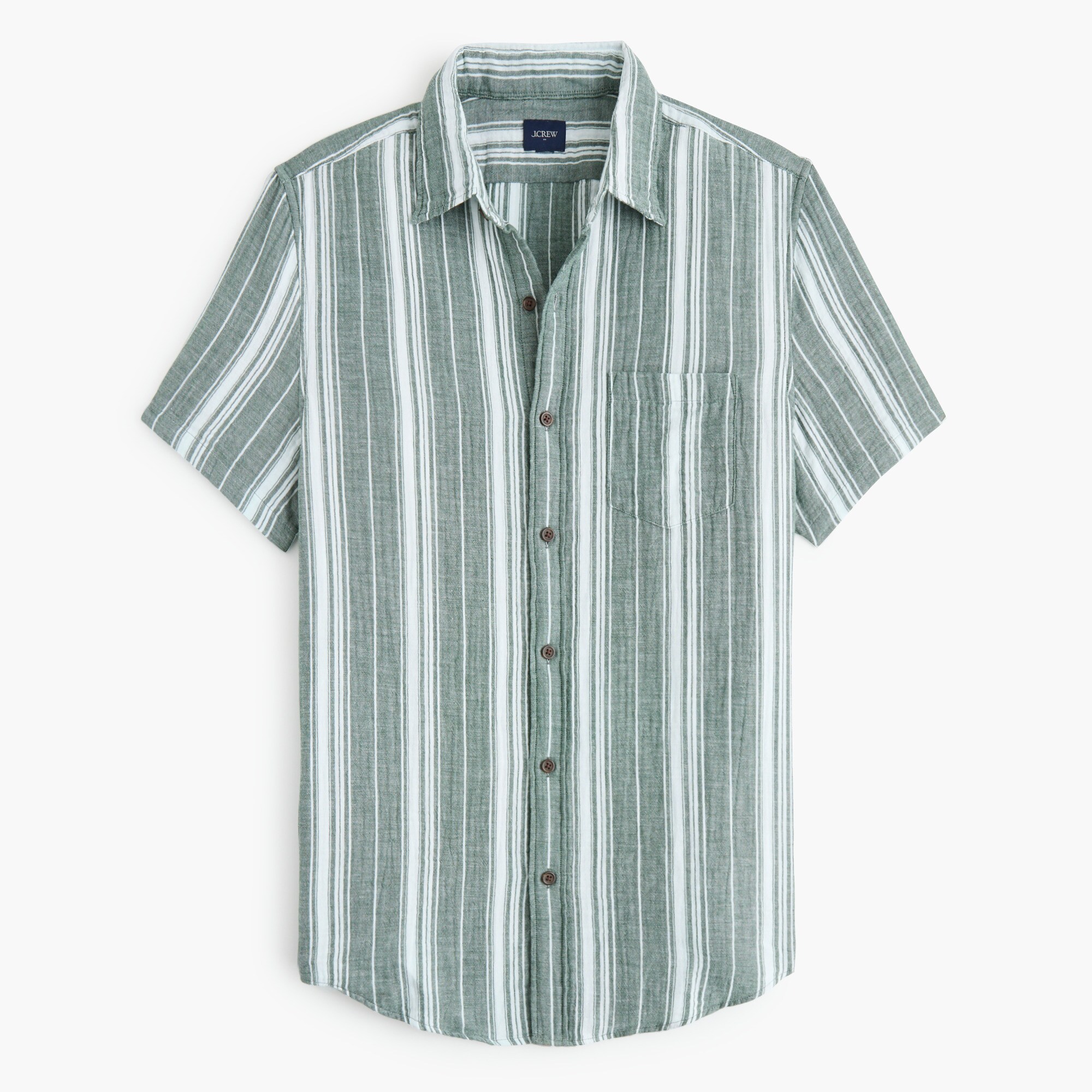 Short-sleeve Gauze Shirt For Men | Factory