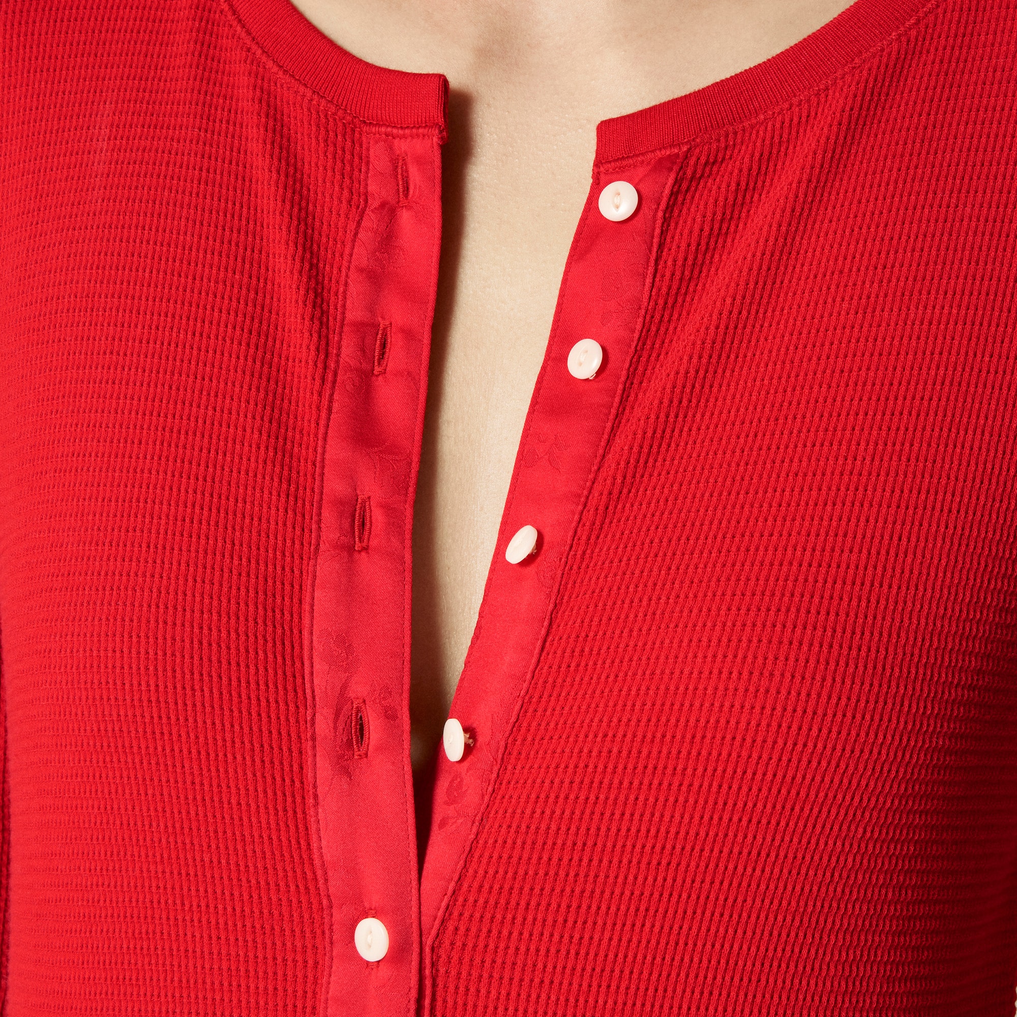 Waffle-knit one-piece - image 3