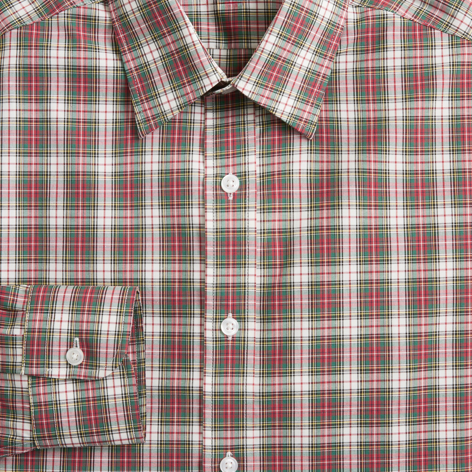 Bowery wrinkle-free dress shirt with point collar
