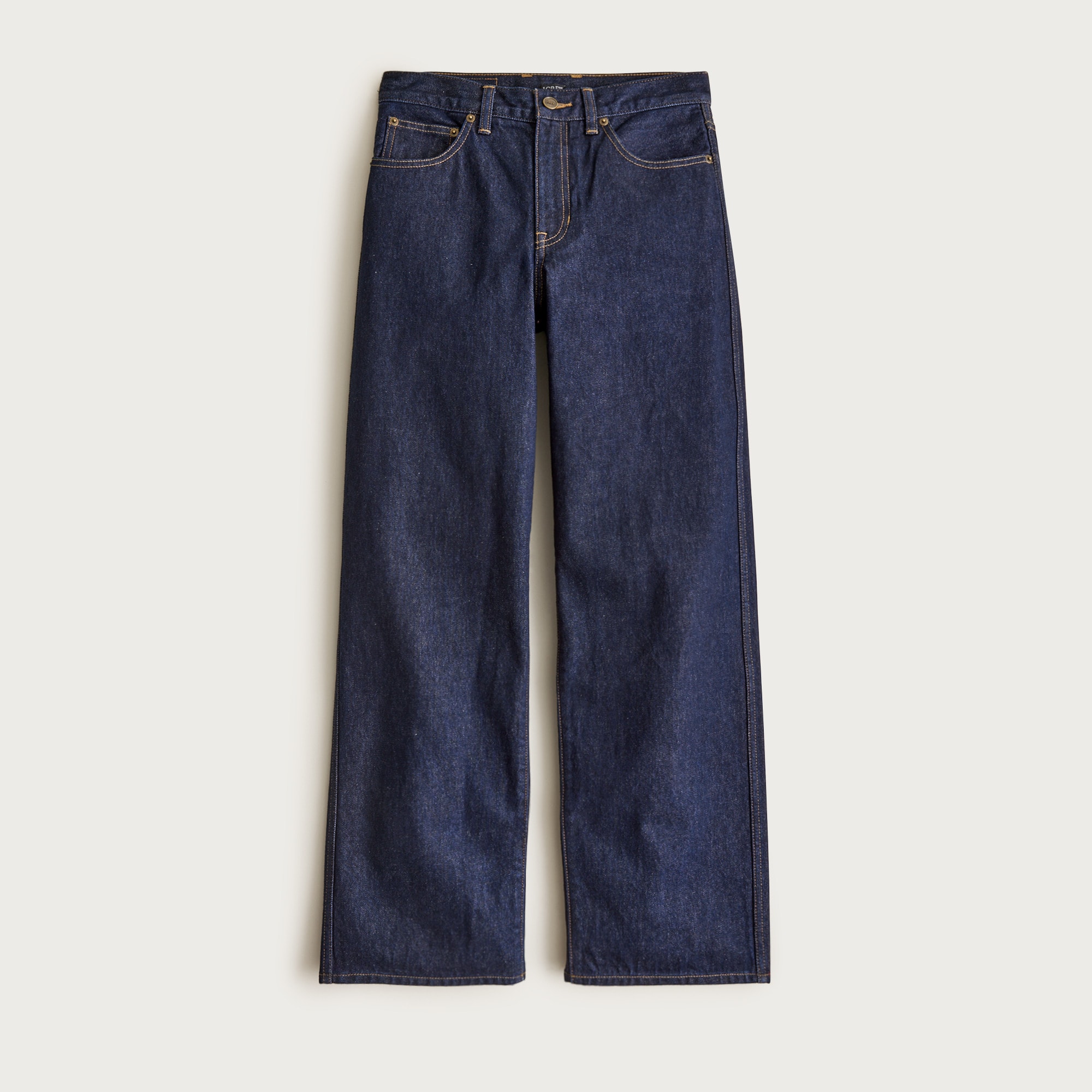 Everyday wide-leg ankle jean in rigid