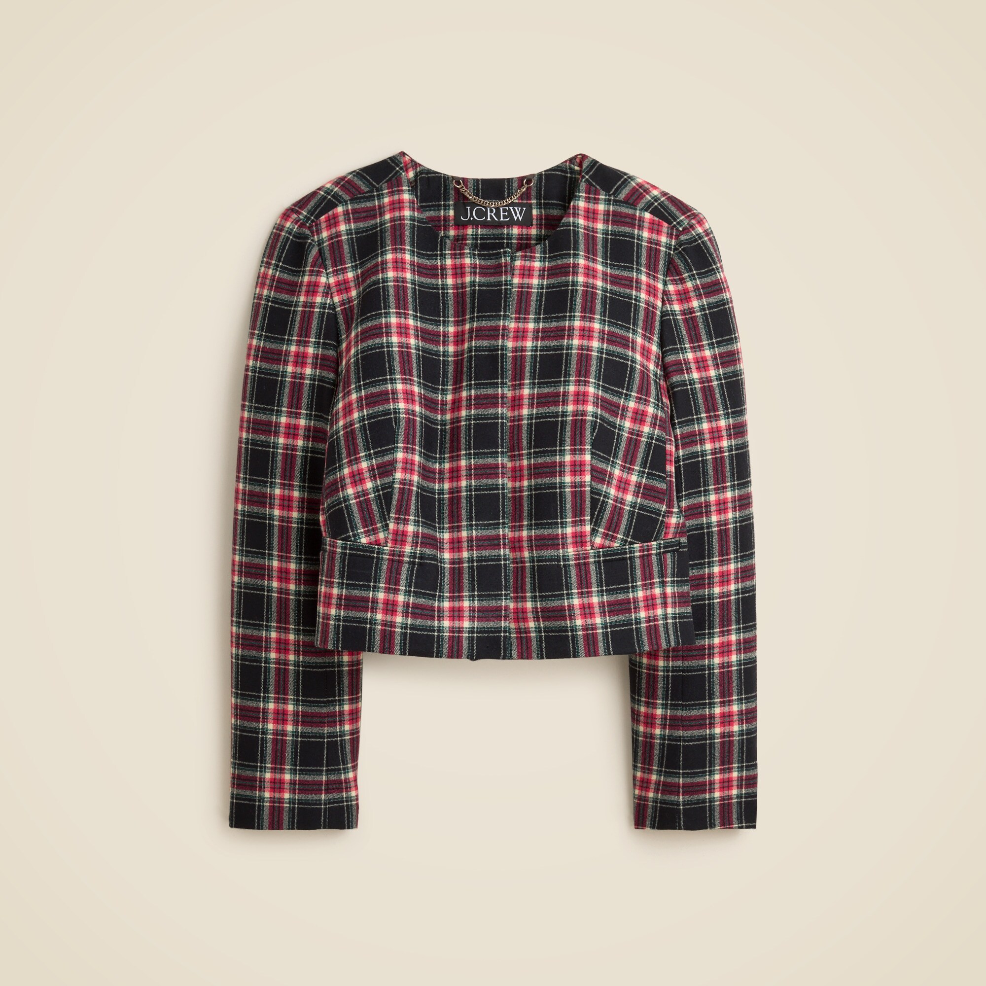 Bridgette Lady Jacket In Stewart Tartan For Women | J.Crew