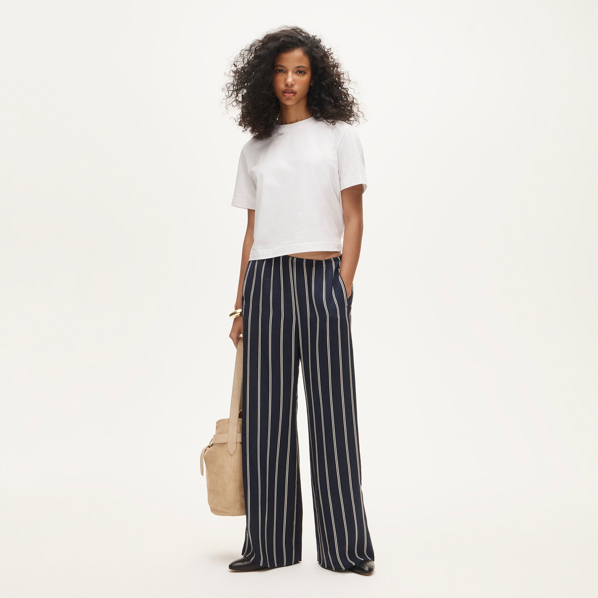 Petite Cosmo pant in stripe - Other