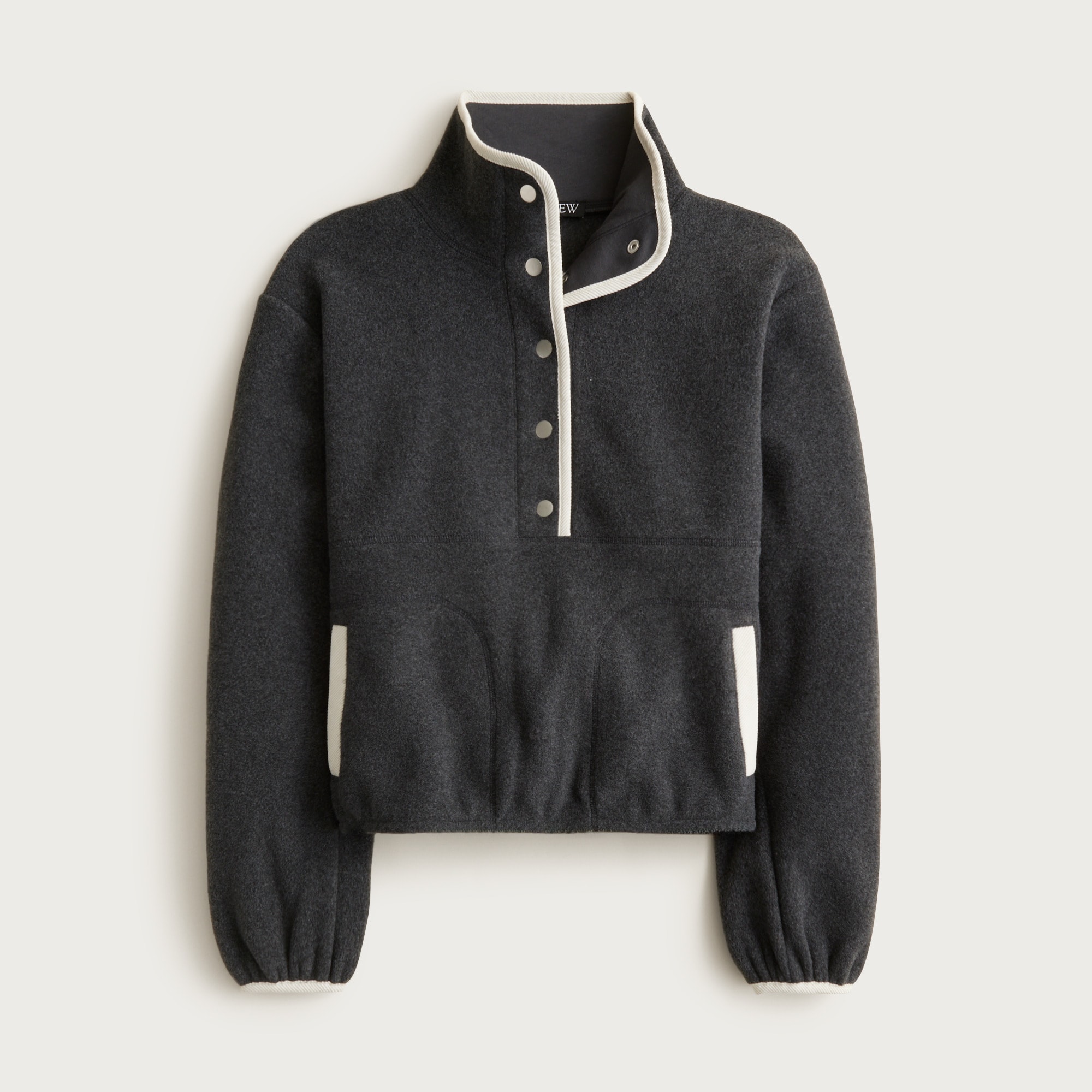  Warm-up fleece pullover