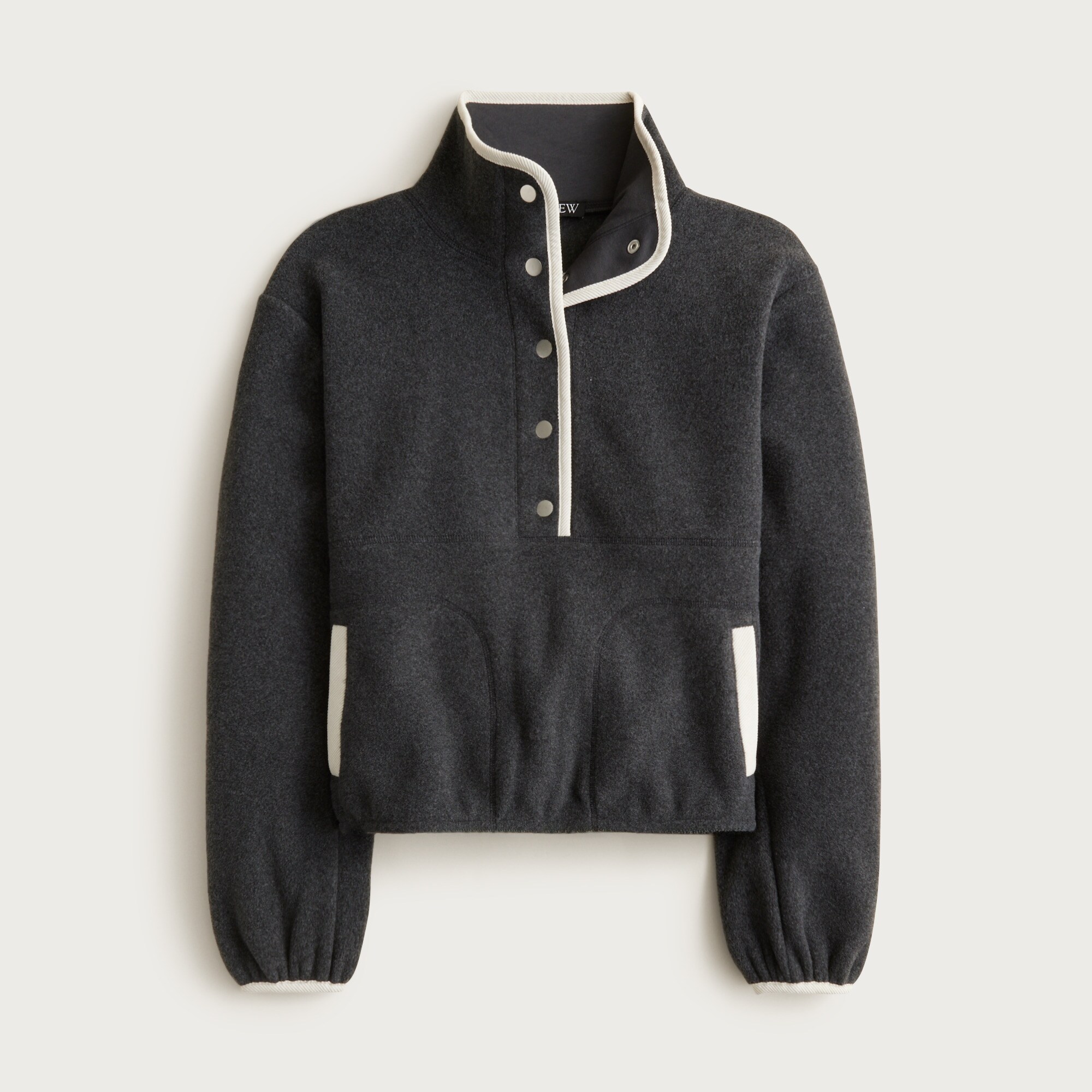 Warm-up fleece pullover