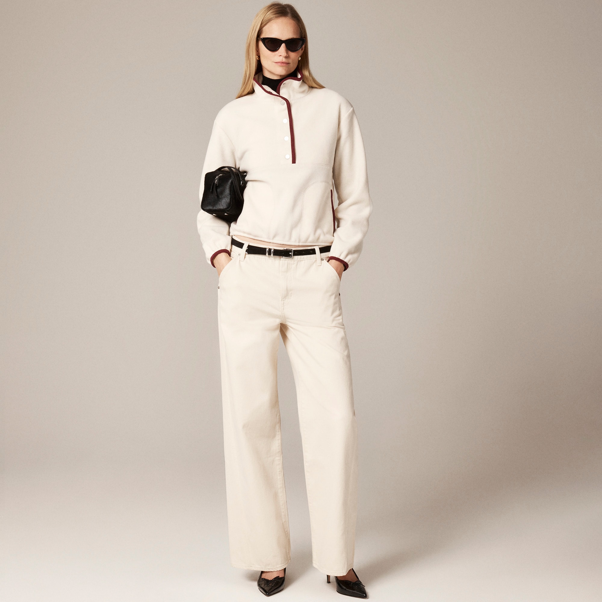 Warm-up fleece pullover - image 4