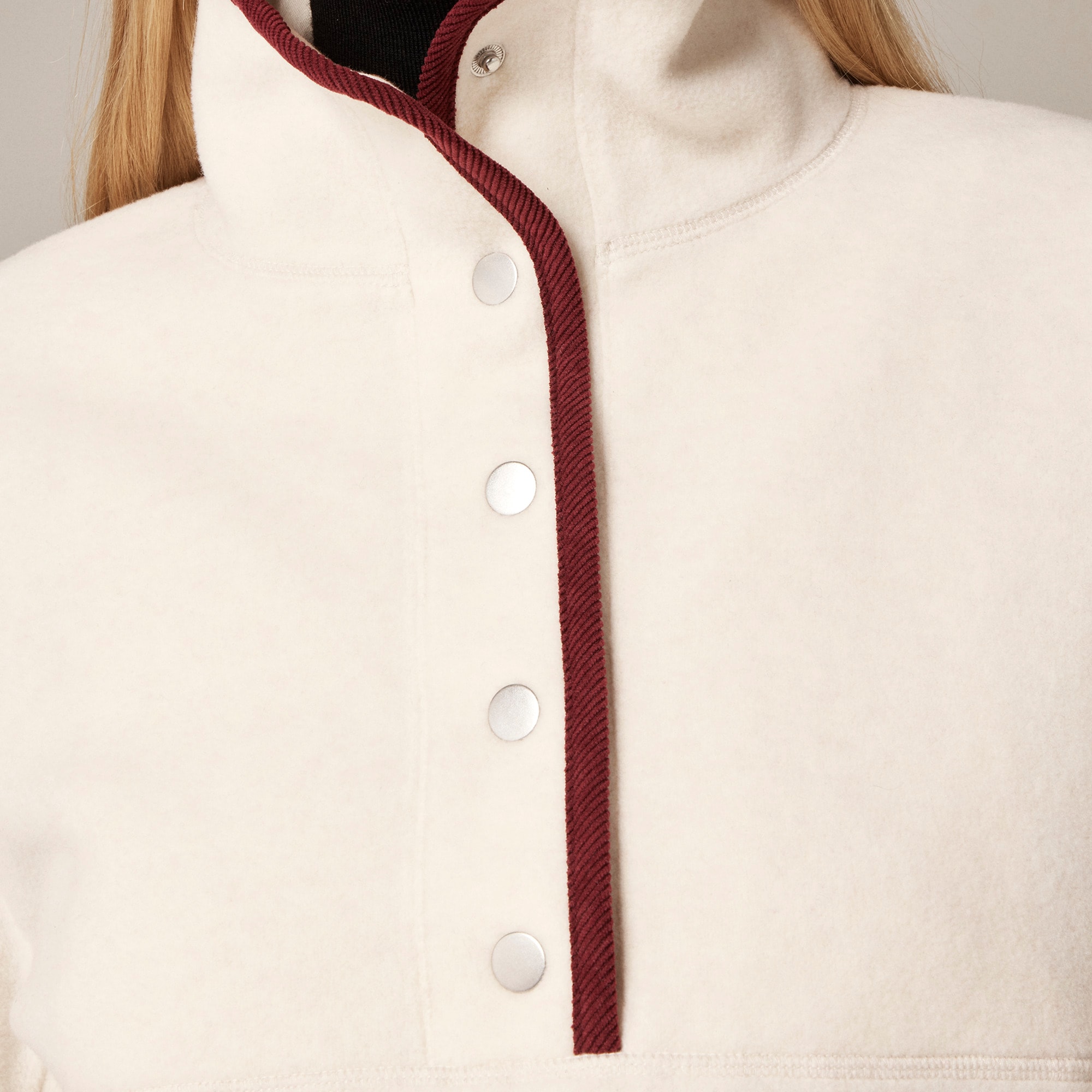 Warm-up fleece pullover - image 5