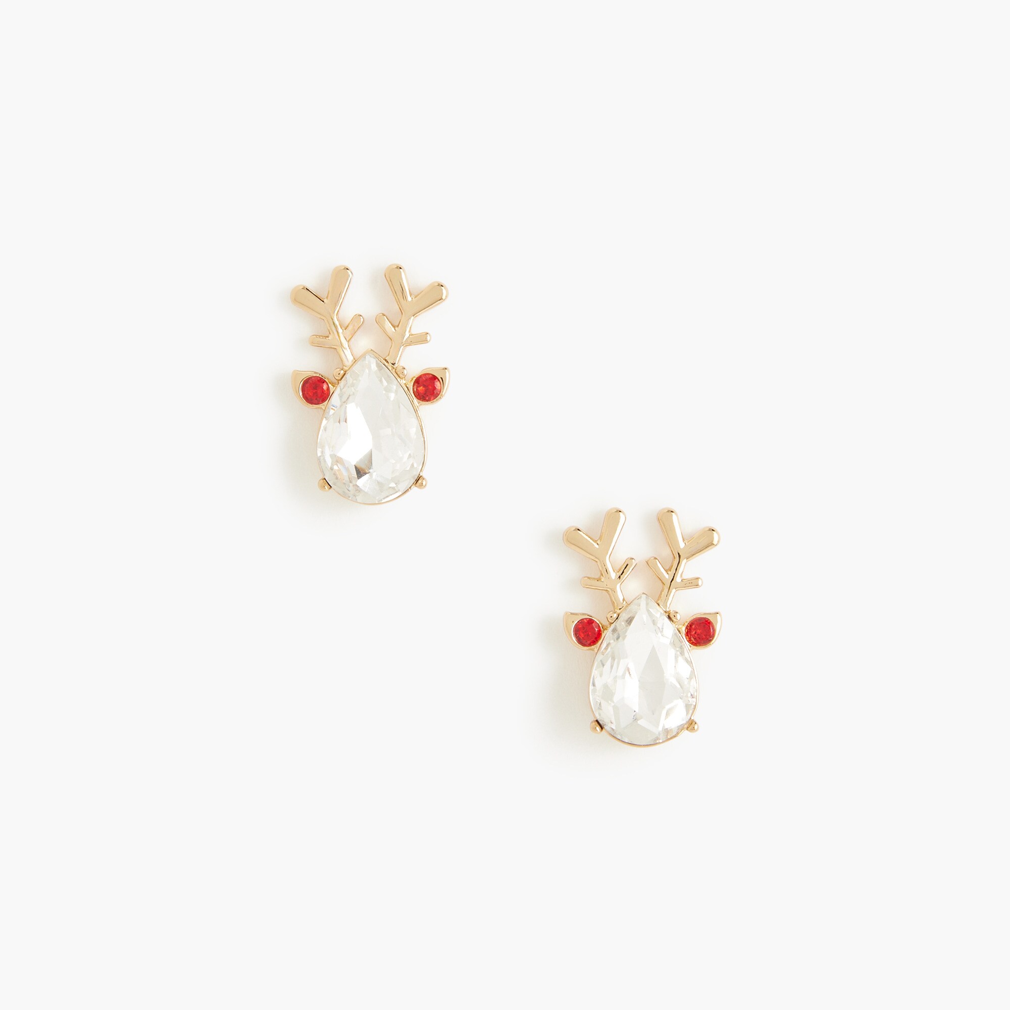 reindeer stud earrings for women