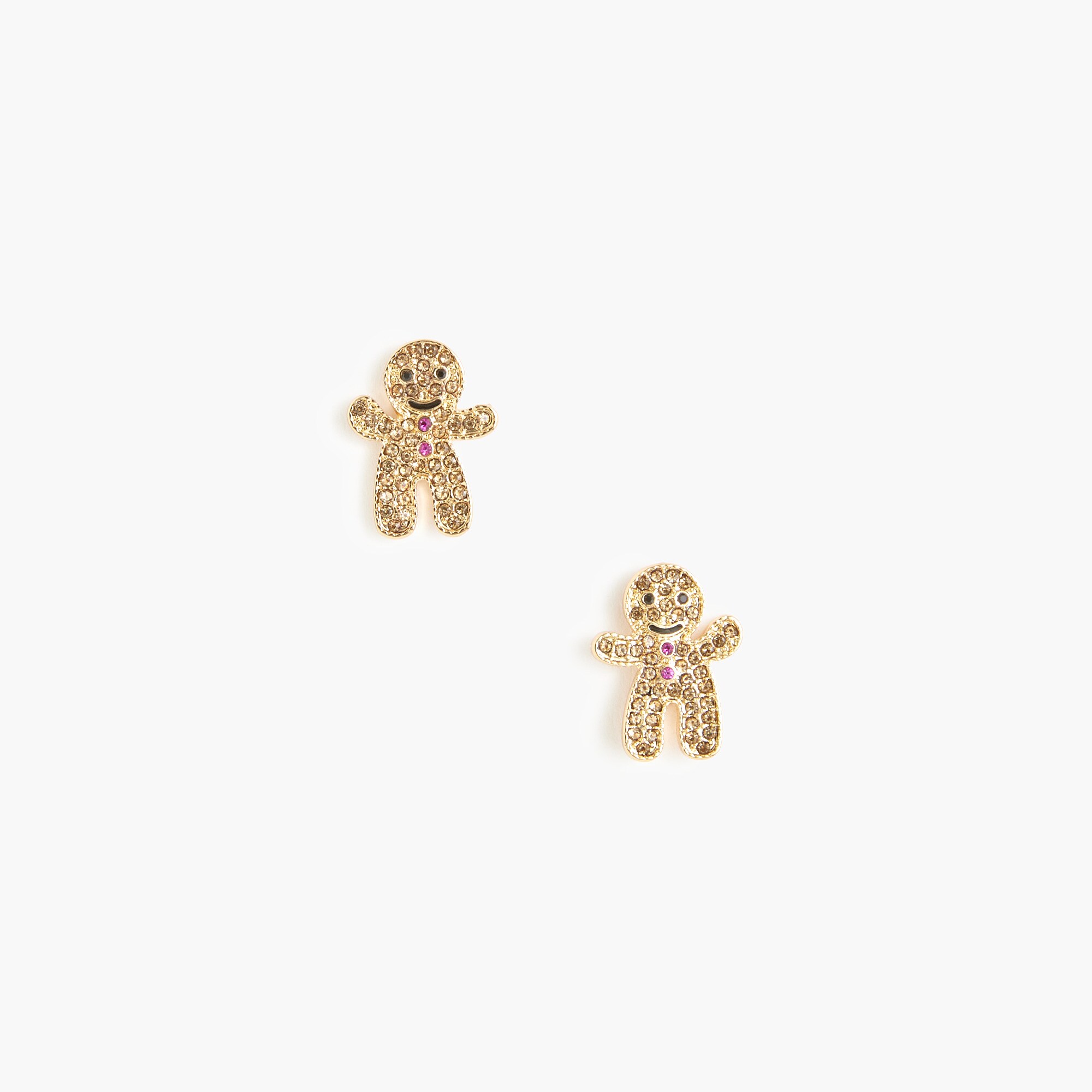 Gingerbread stud earrings