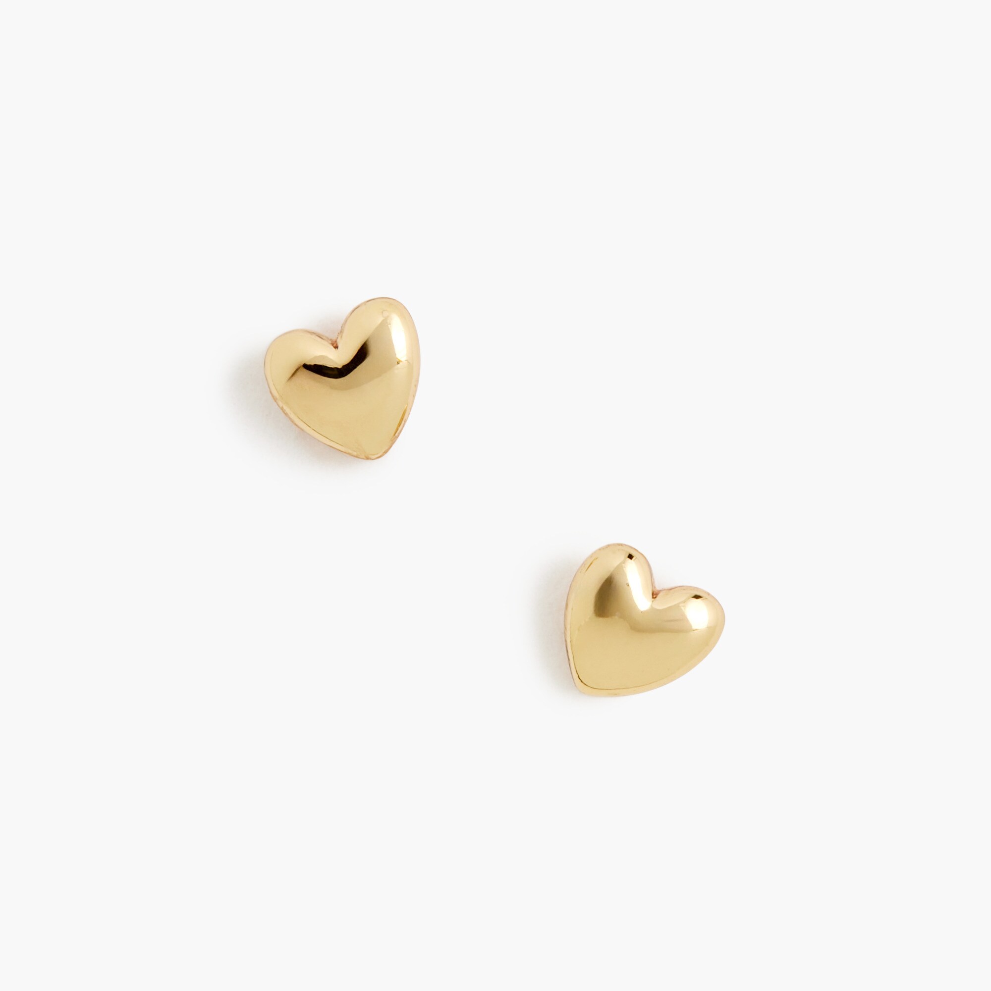 womens Heart stud earrings