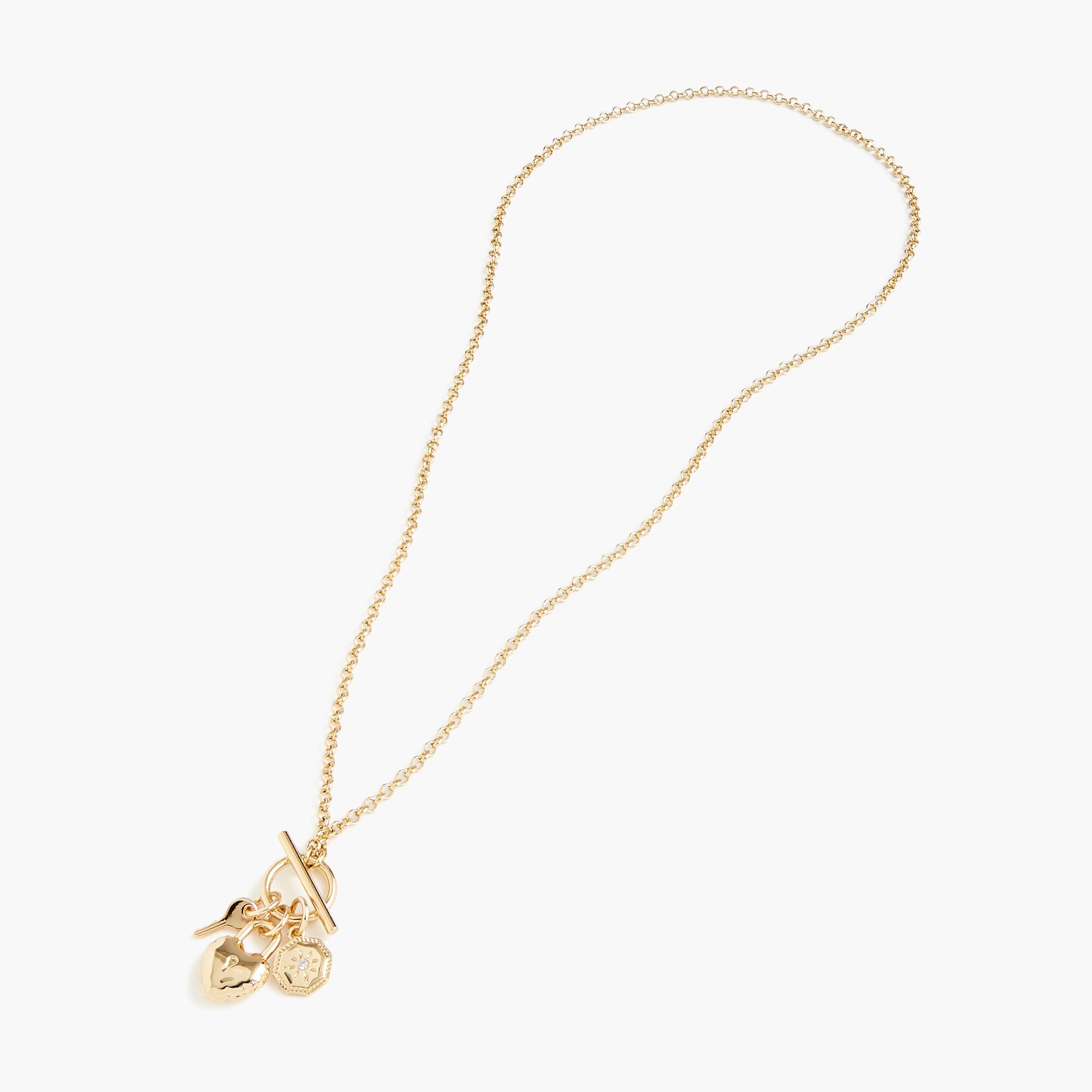 Lock And Key Charm Necklace For Women | Factory