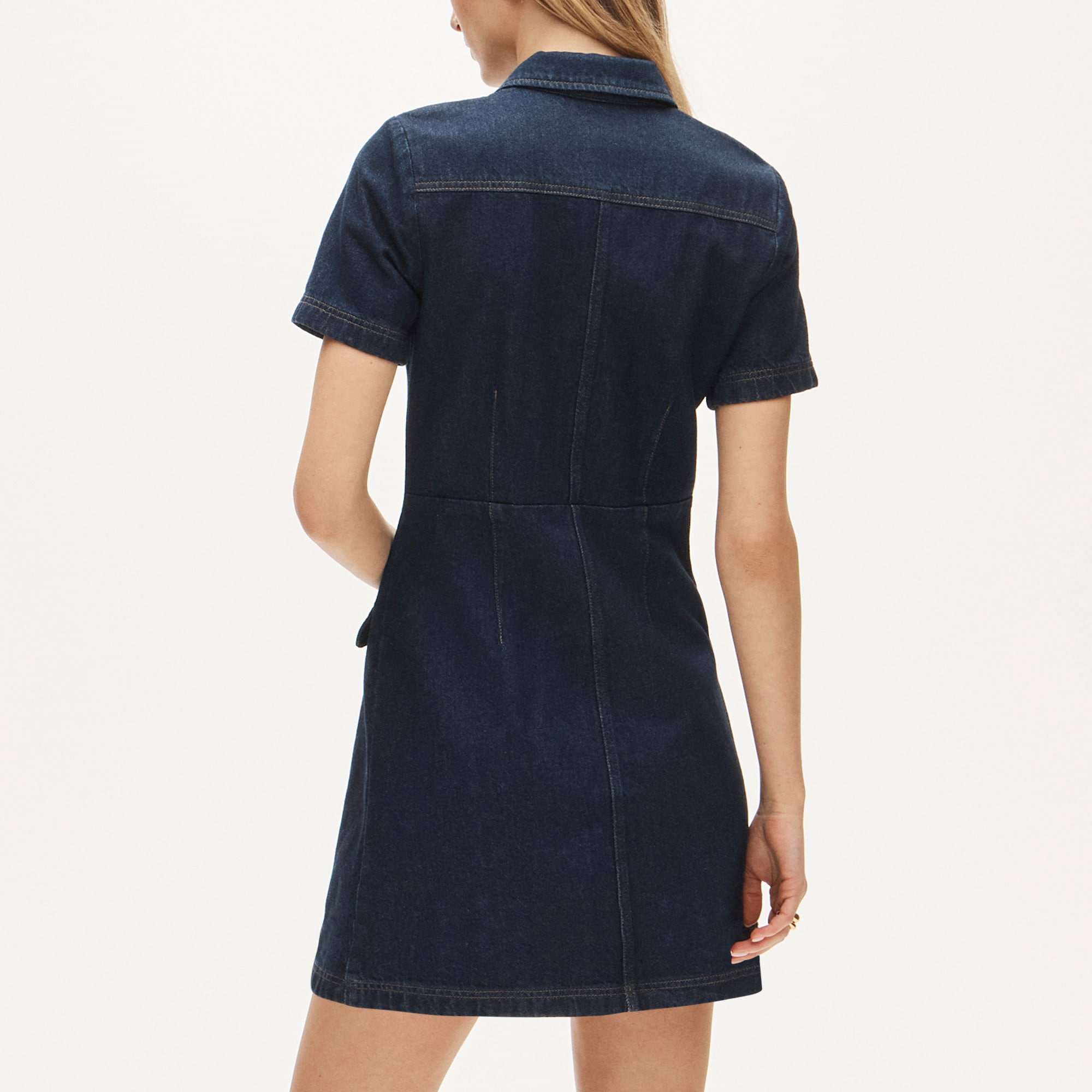 Parc dress in denim - image 4