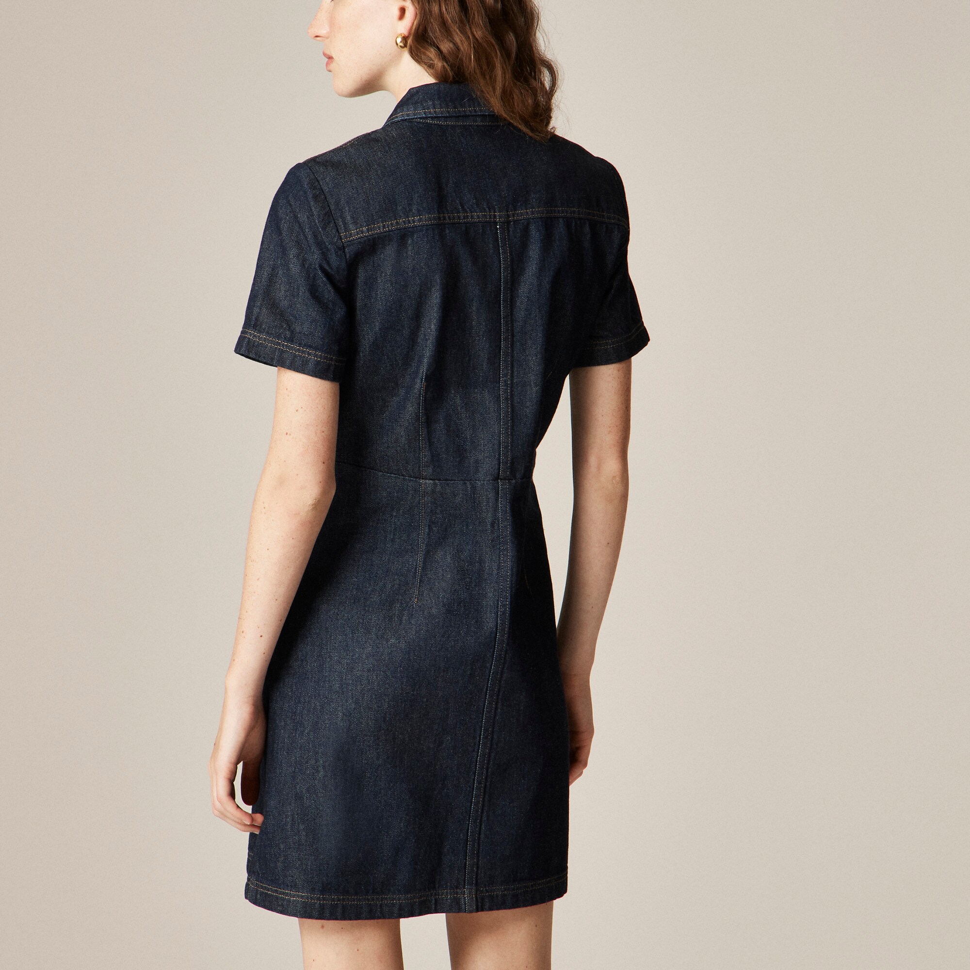 Parc dress in denim - image 5