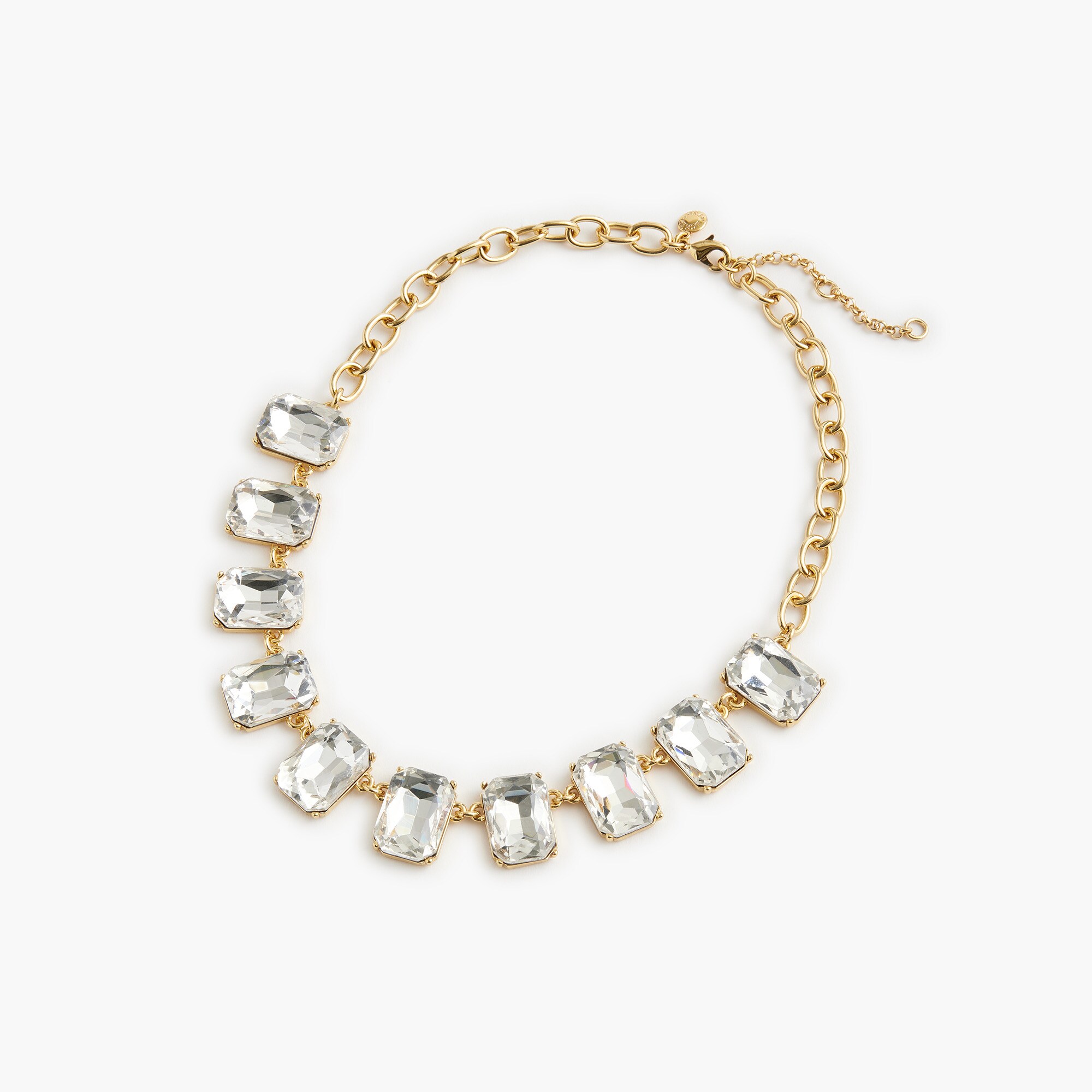  Crystal statement necklace