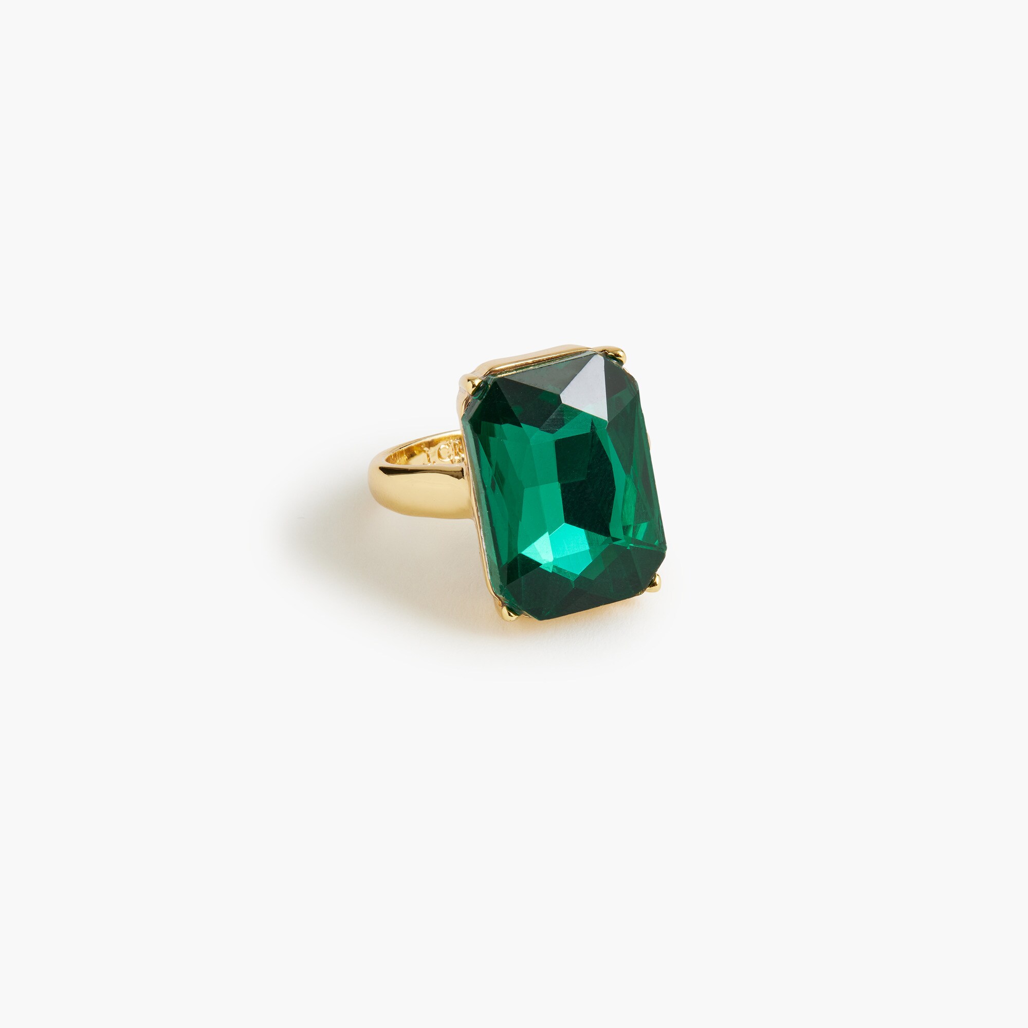  Crystal statement ring
