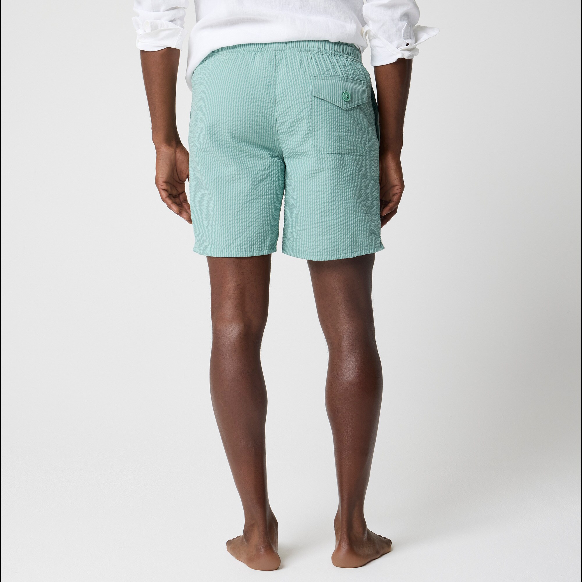 7" mesh-lined swim trunk