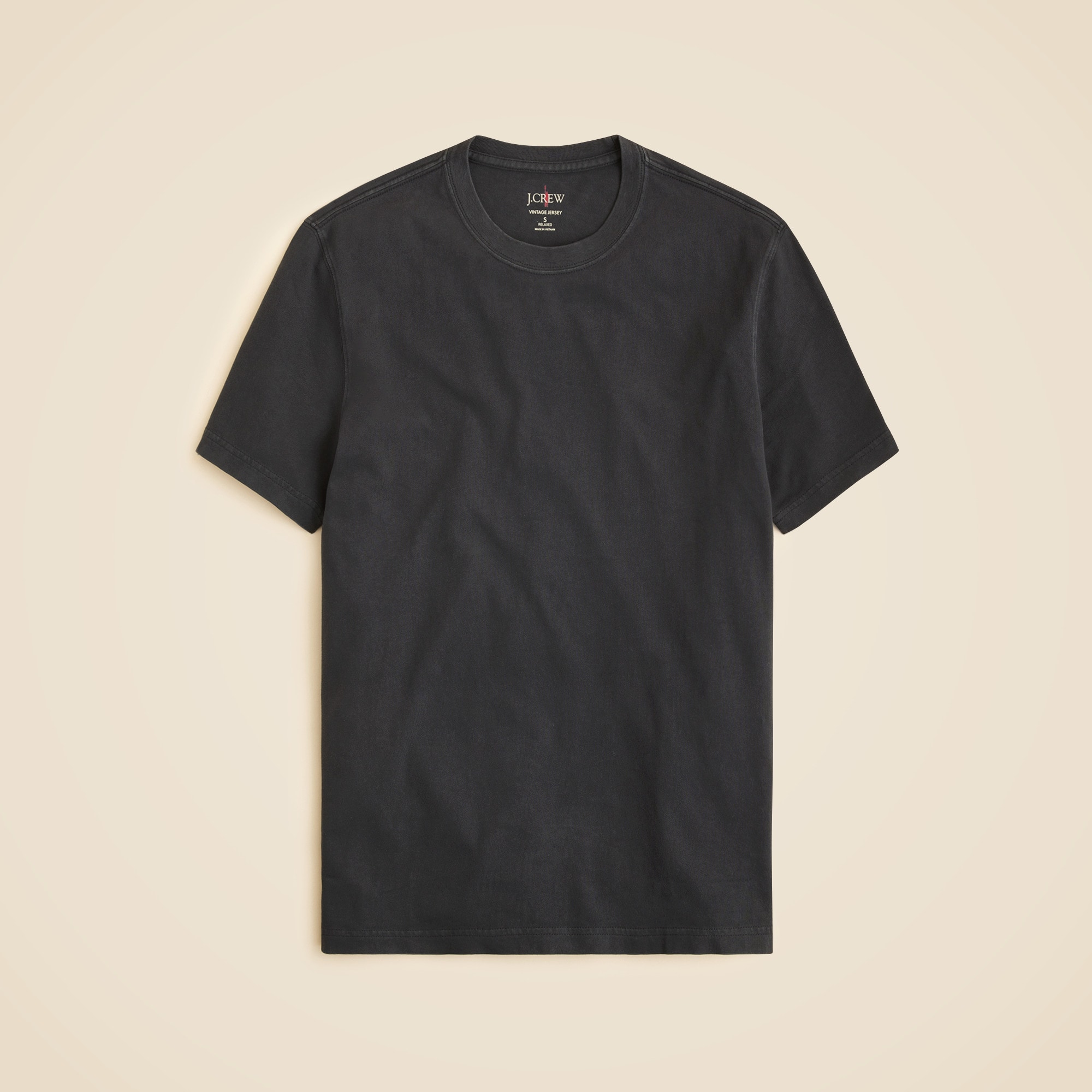  Vintage-wash cotton short-sleeve T-shirt
