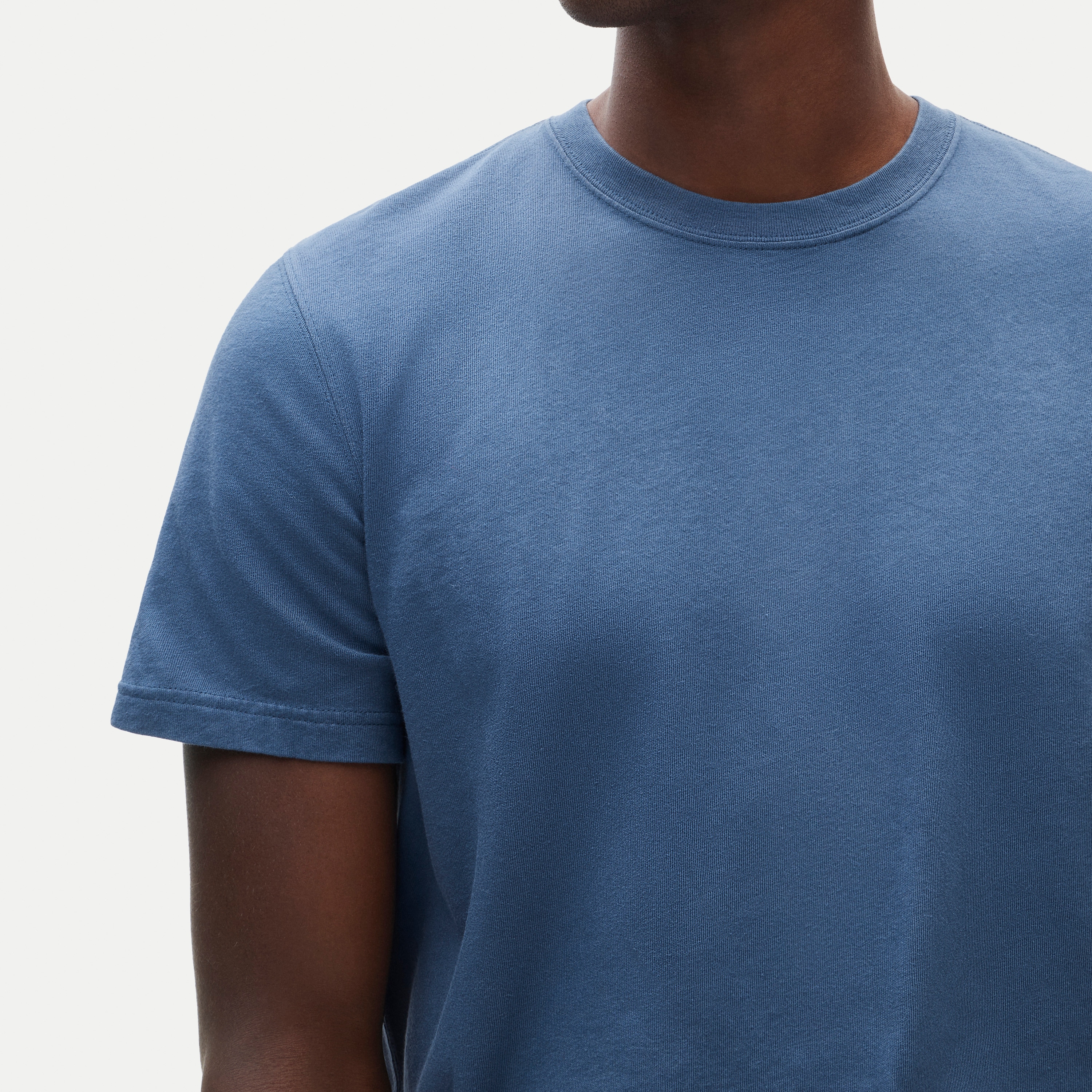 Vintage-wash cotton short-sleeve T-shirt - thumbnail 8
