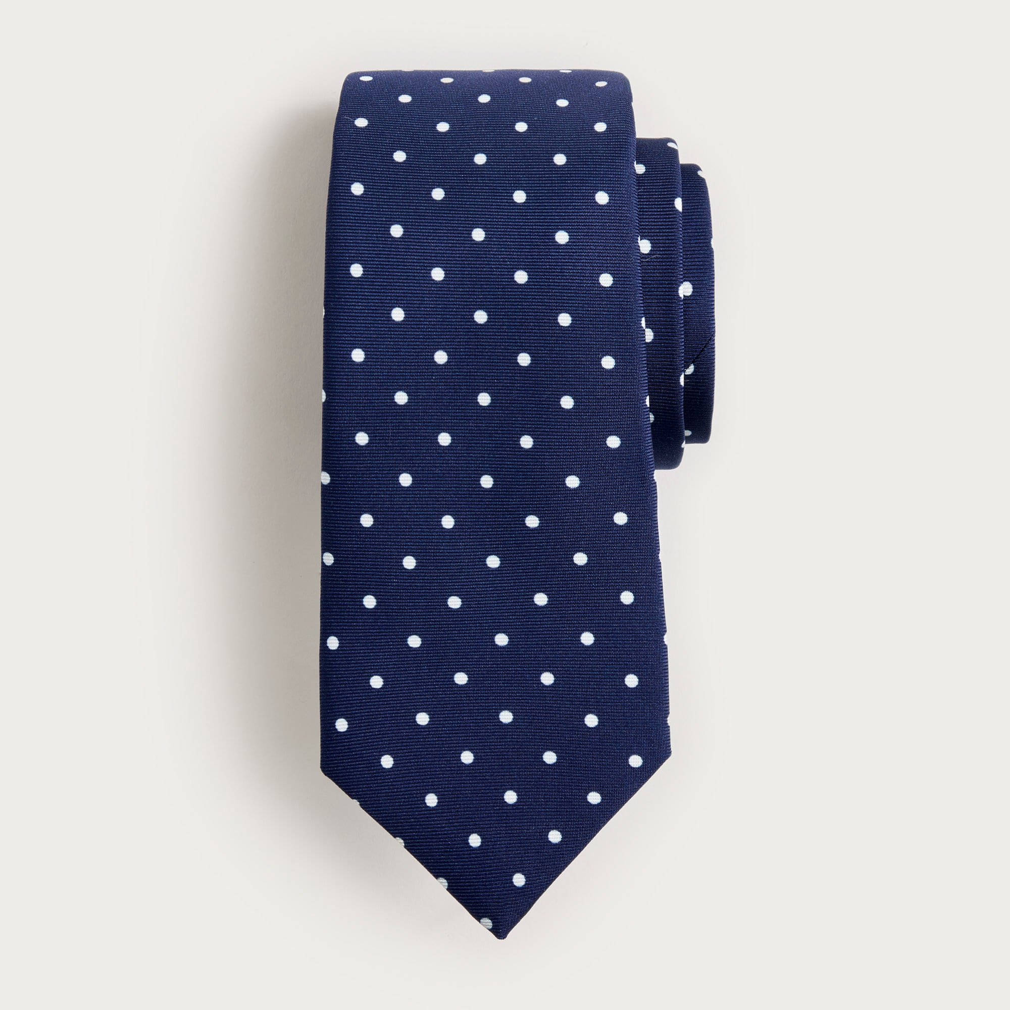 mens English silk dotted tie