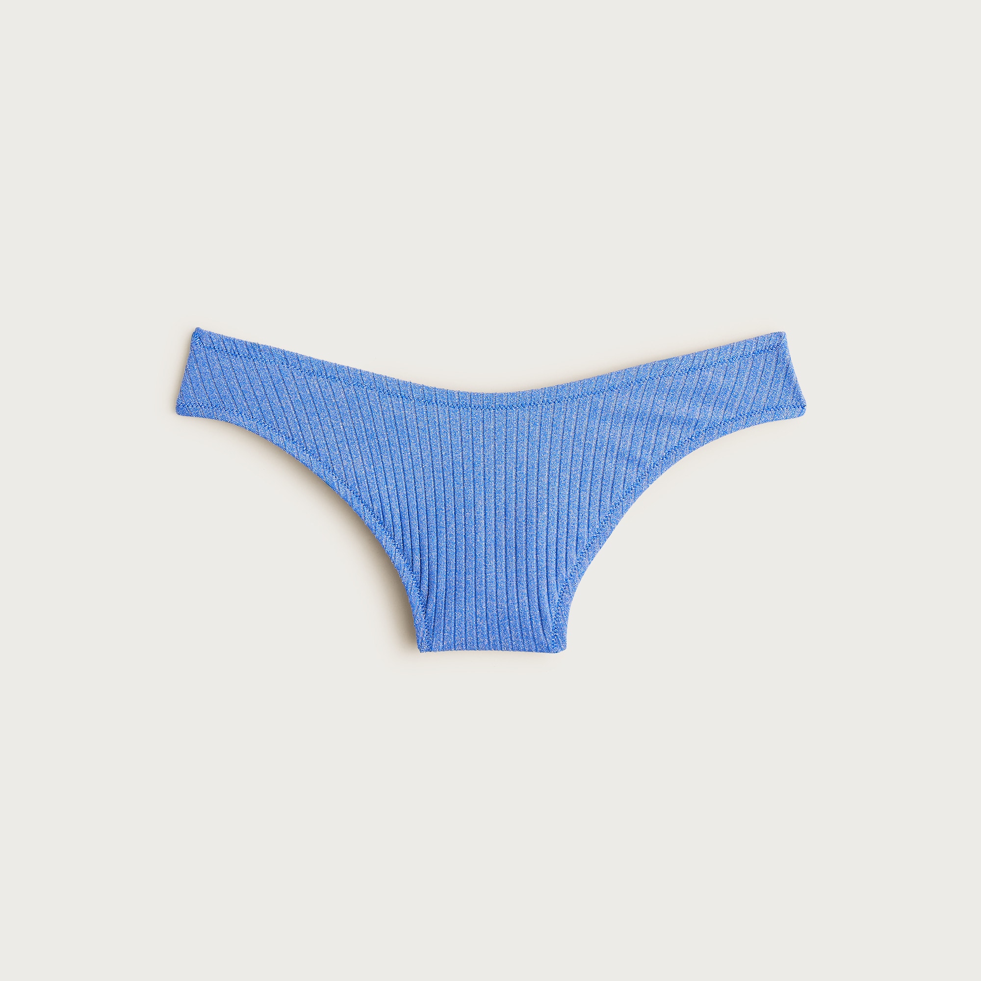 Sunny sparkle rib bikini bottom